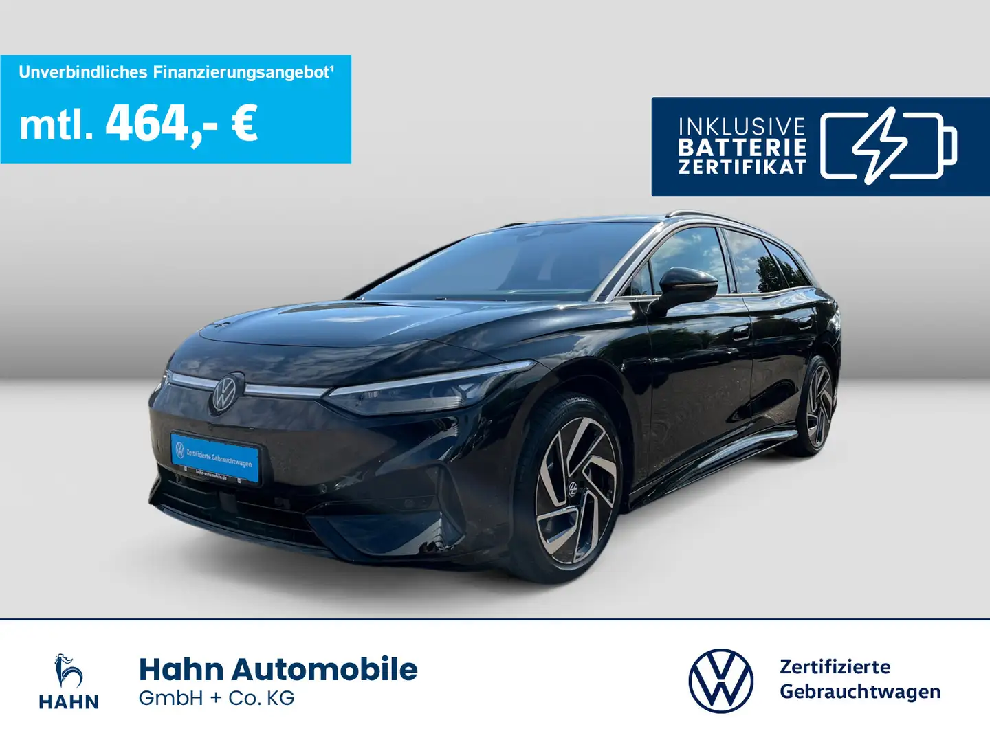 Volkswagen ID.7 Tourer Pro Matrix 360° DCC Wärmepumpe AHK Schwarz - 1