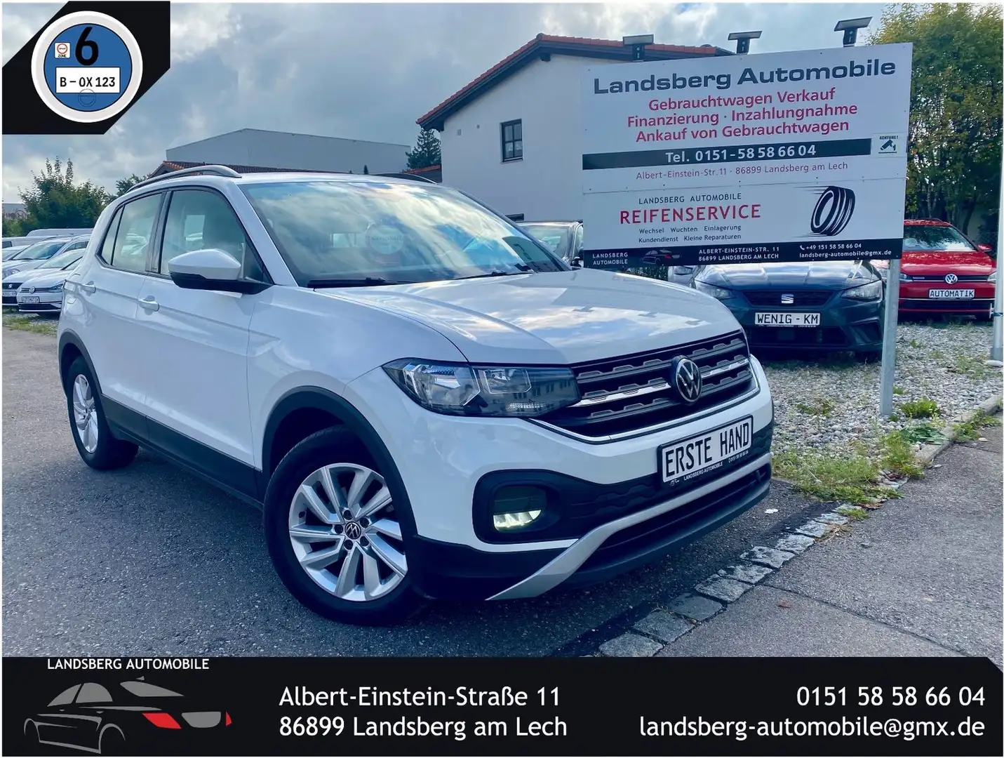 Volkswagen T-Cross Life Weiß - 1