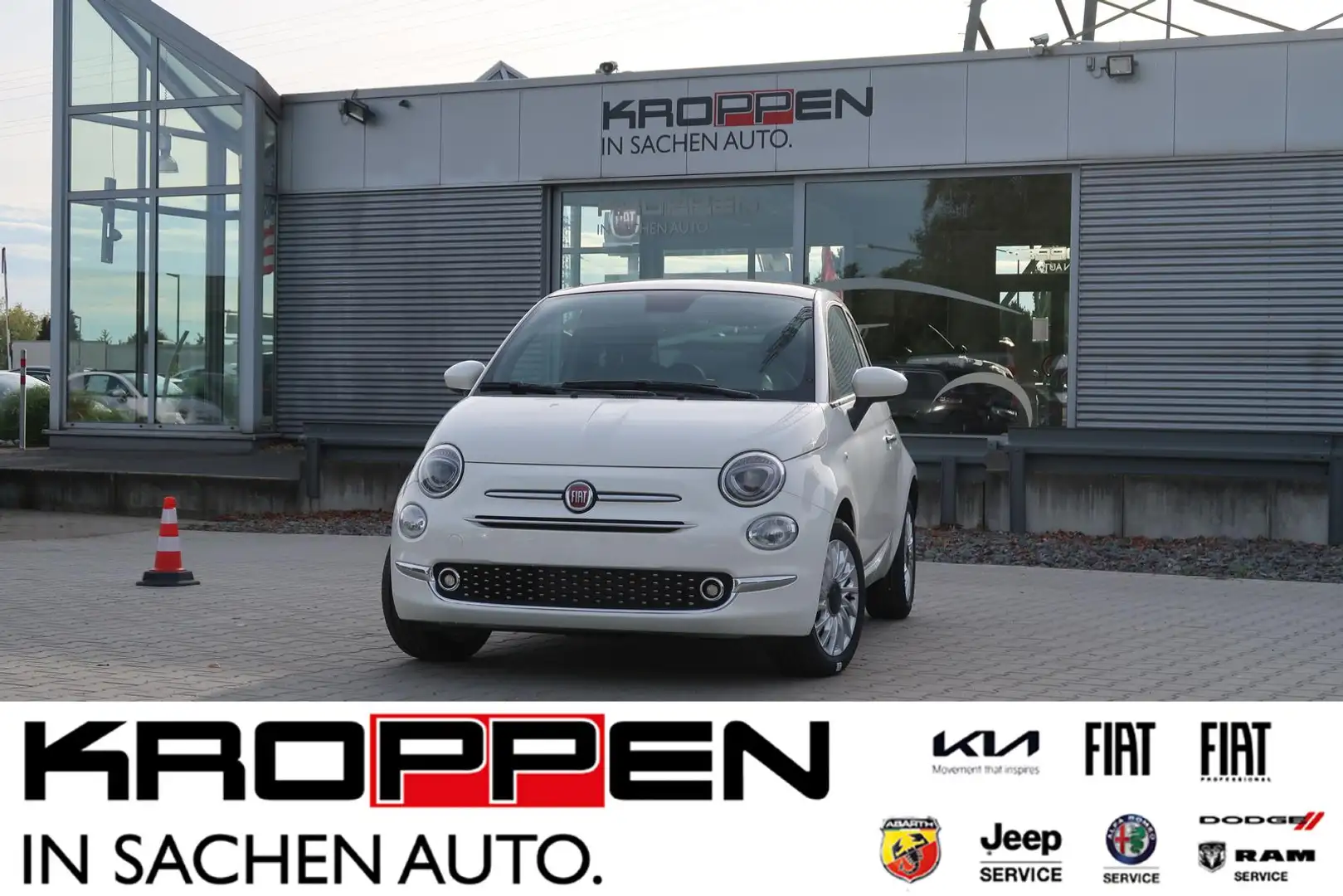 Fiat 500 MY24 1.0 Hybrid Klimaautomatik PDC Carplay Weiß - 1