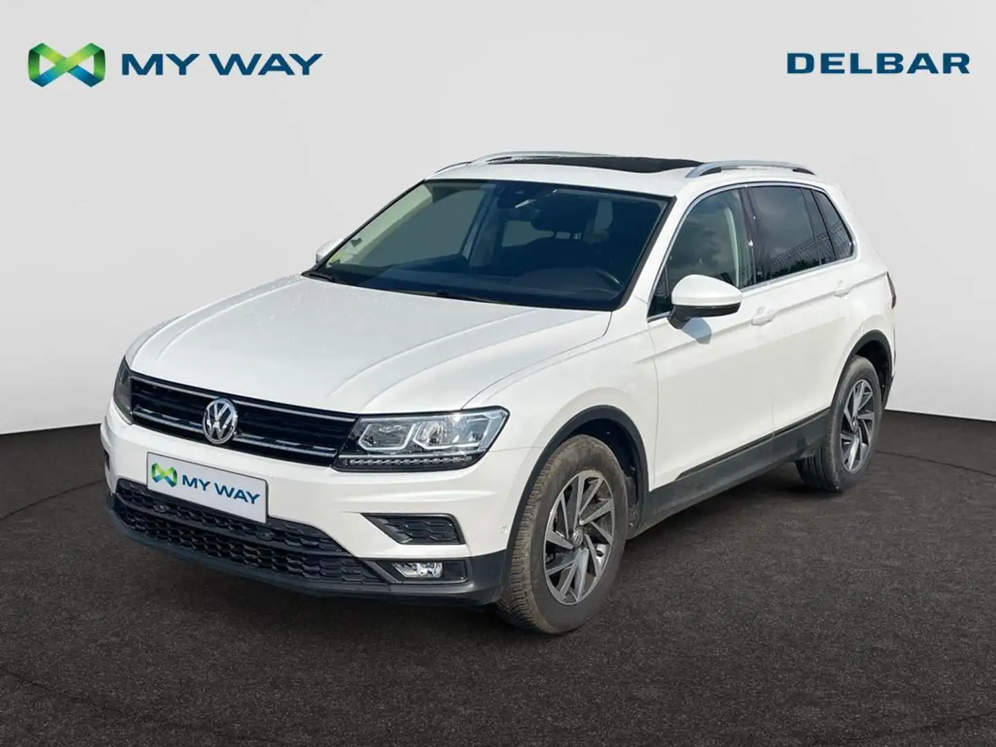Volkswagen Tiguan Comfortline 2.0 TDi 115ch Blanc - 1