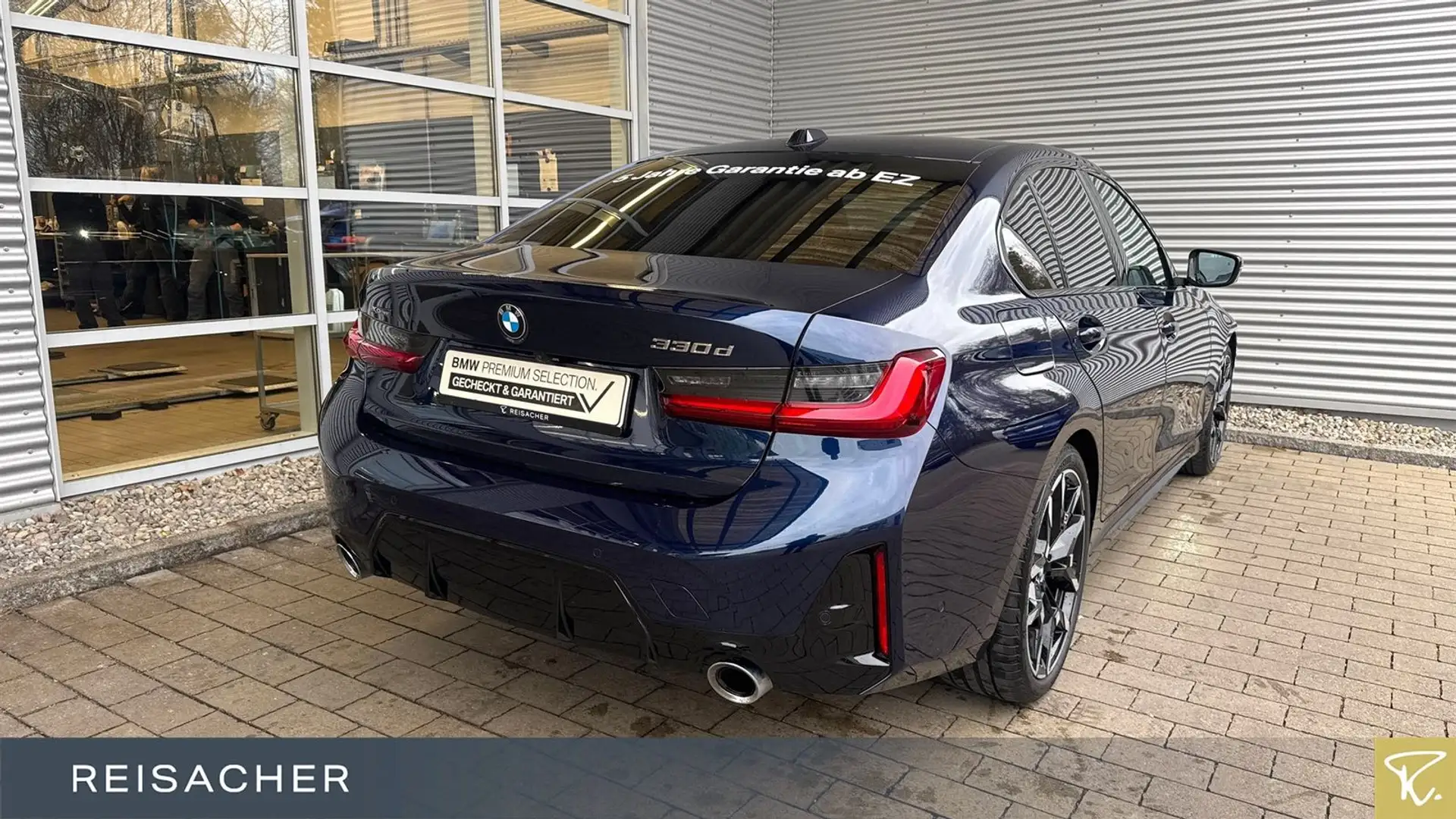 BMW 330 dA xDrive M-Sport Navi HUD 360° ACC adLED Blau - 2