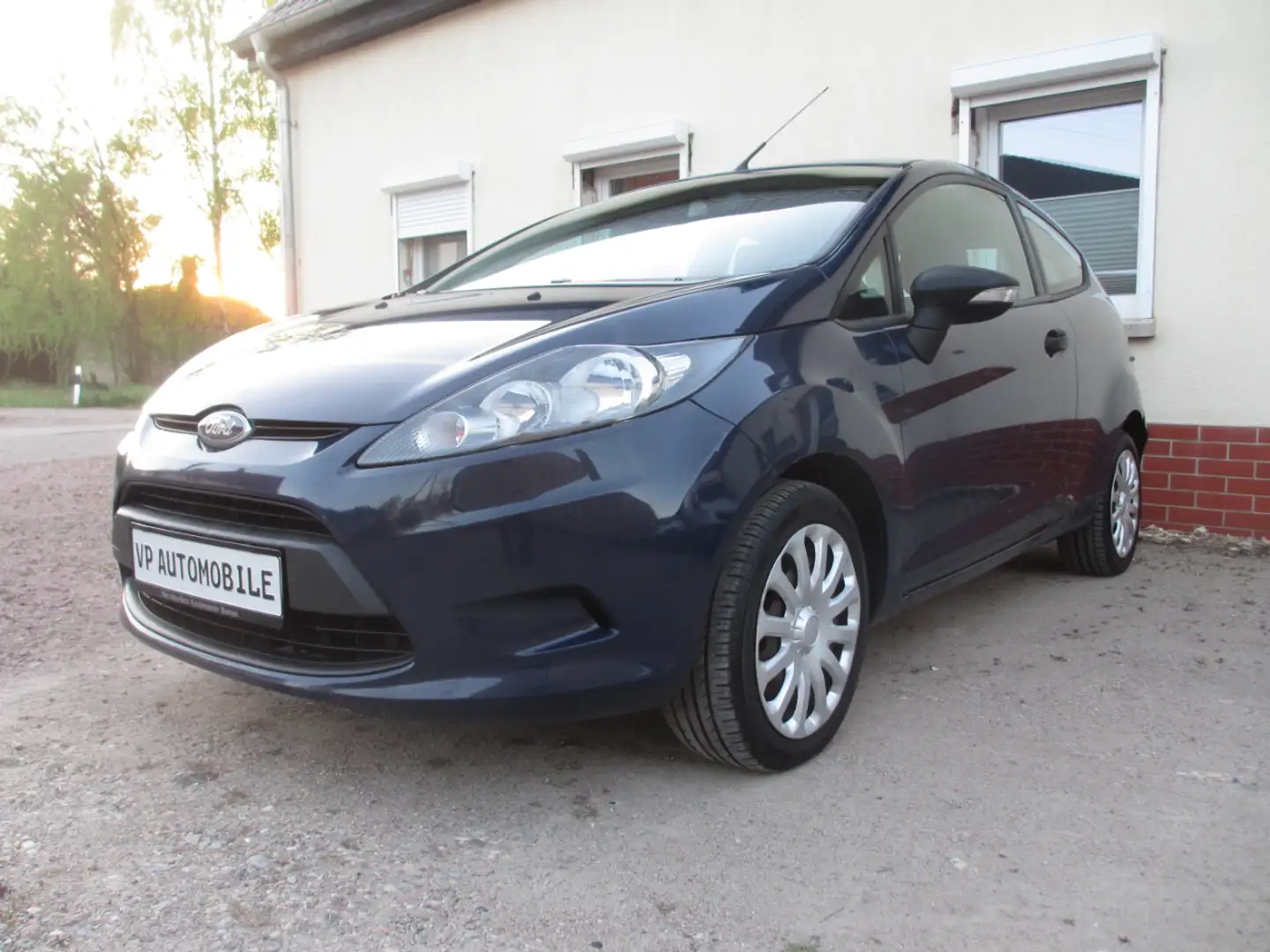 Ford Fiesta 1.4 TDCi.LKW-Zulassung.2-Sitzer.EURO-5. Blau - 1