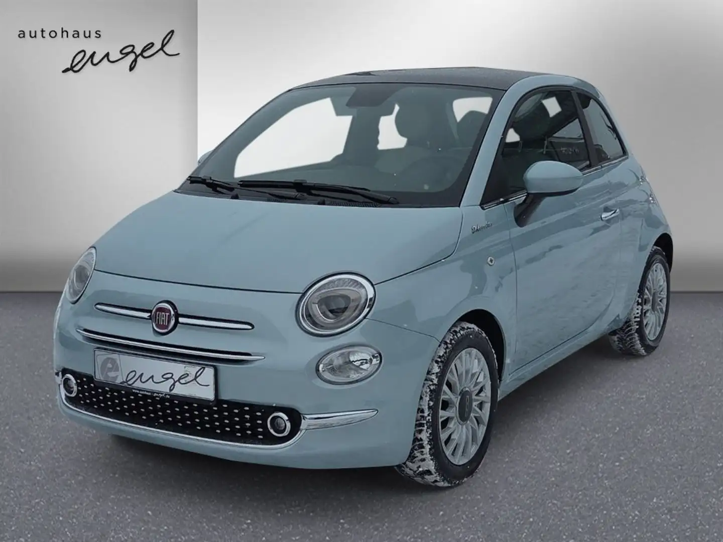 Fiat 500 1.0 GSE Hybrid Dolcevita,PANO,KLIMA,CARPLAY,TEMPO Grün - 1