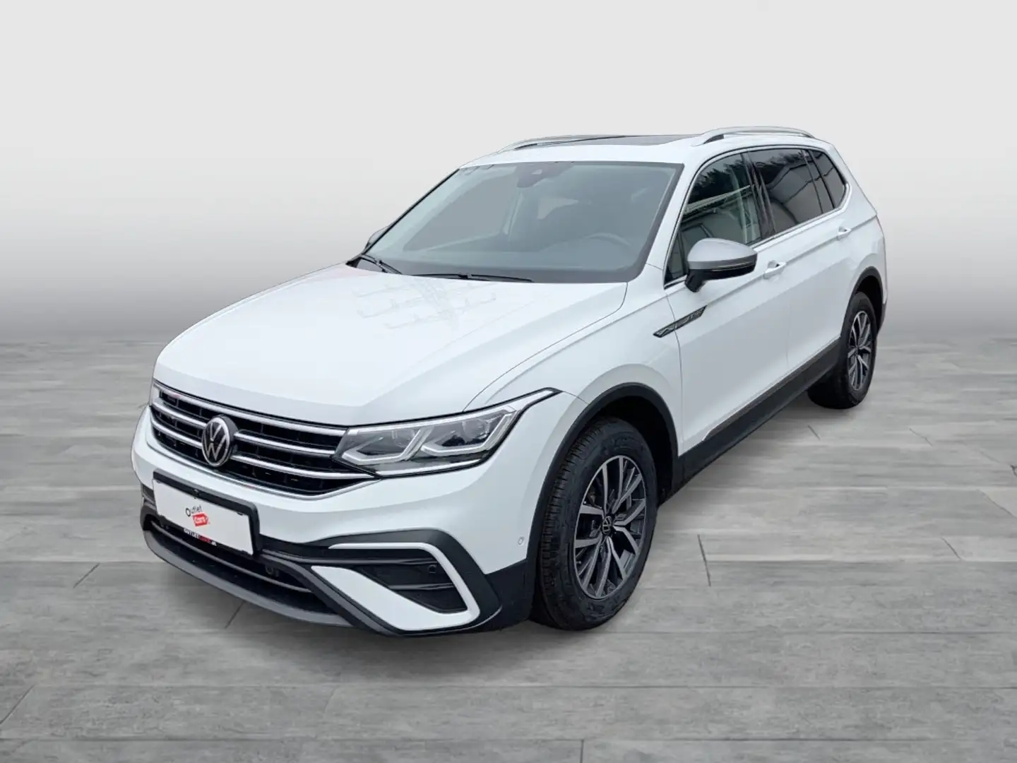 Volkswagen Tiguan Allspace 2.0 TDI Life ASSIST+MATRIX+Pano Weiß - 2
