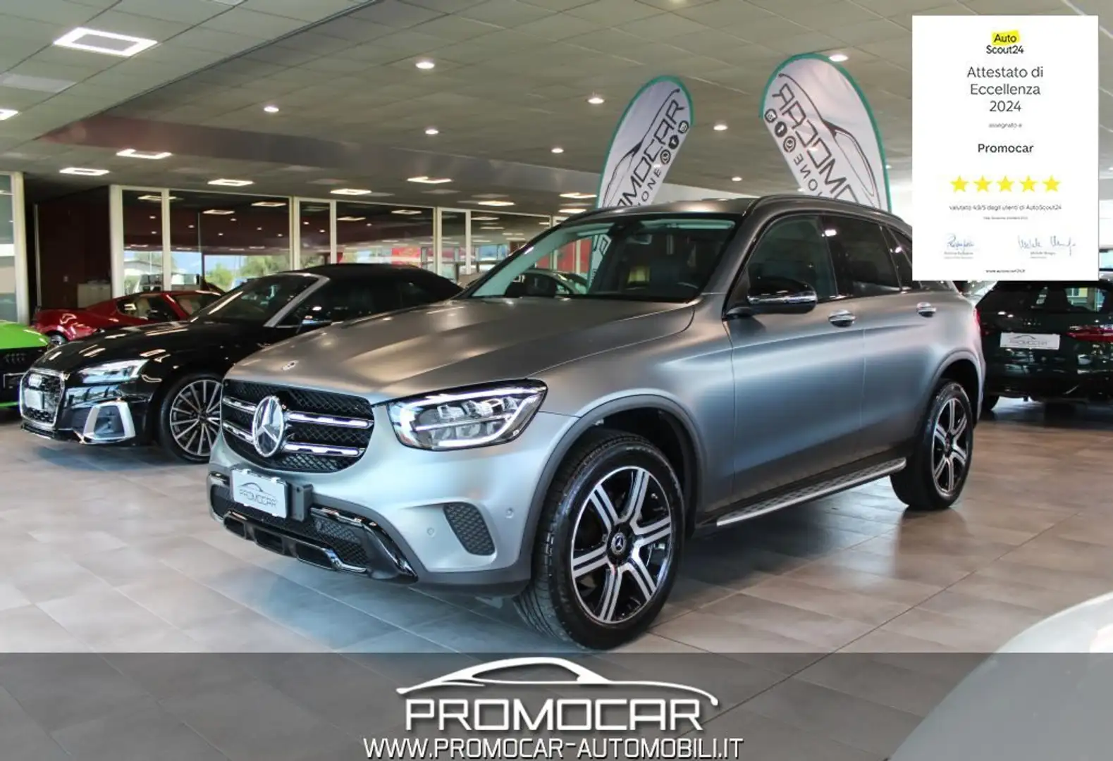 Mercedes-Benz GLC 220 d 4Matic BUSINESS *OPACA*UNIPROP*PEDANE*PELLE* Gris - 1