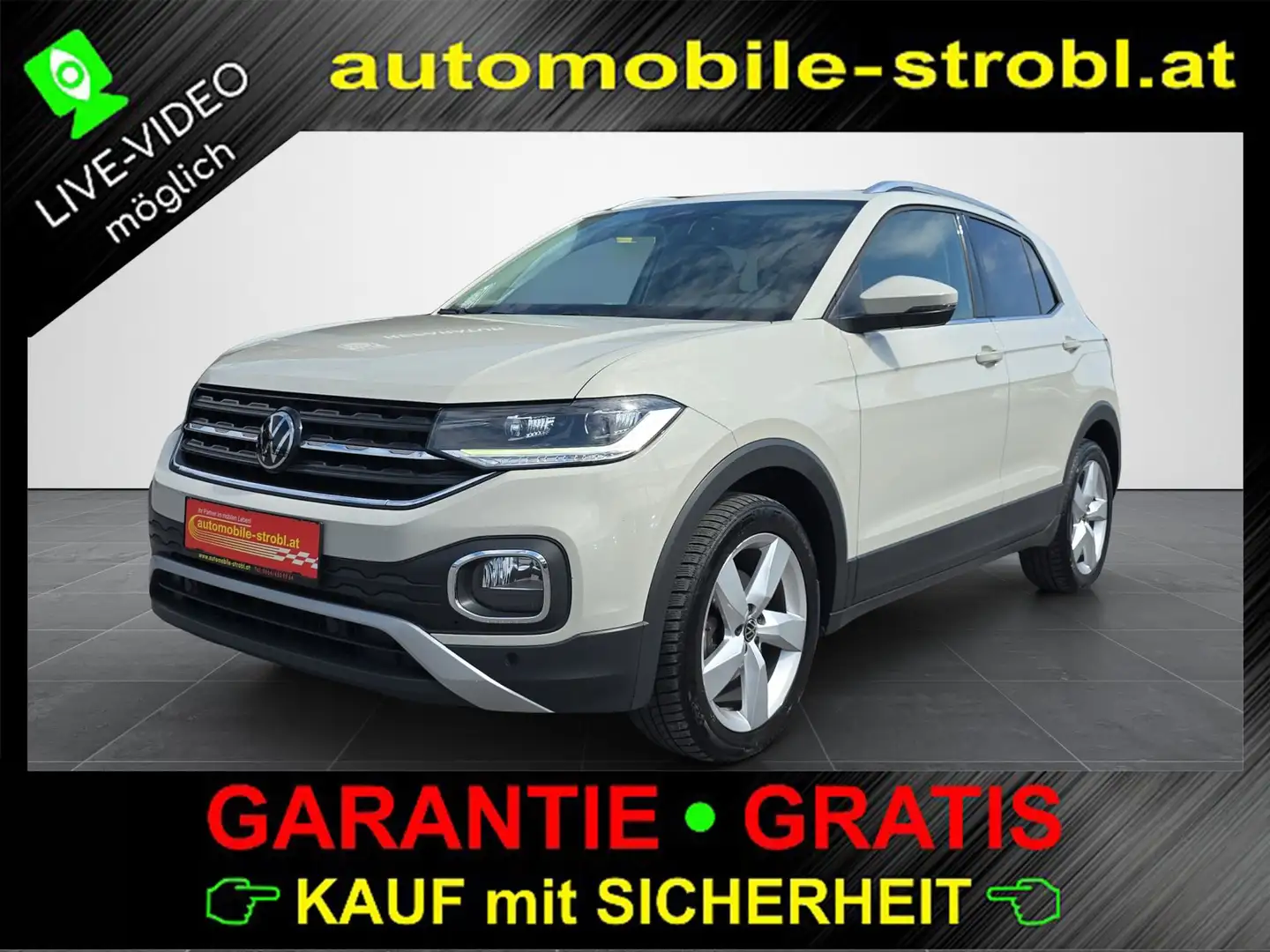 Volkswagen T-Cross TSI Style DSG ACC LED Virt.C GARANTIE Grau - 1