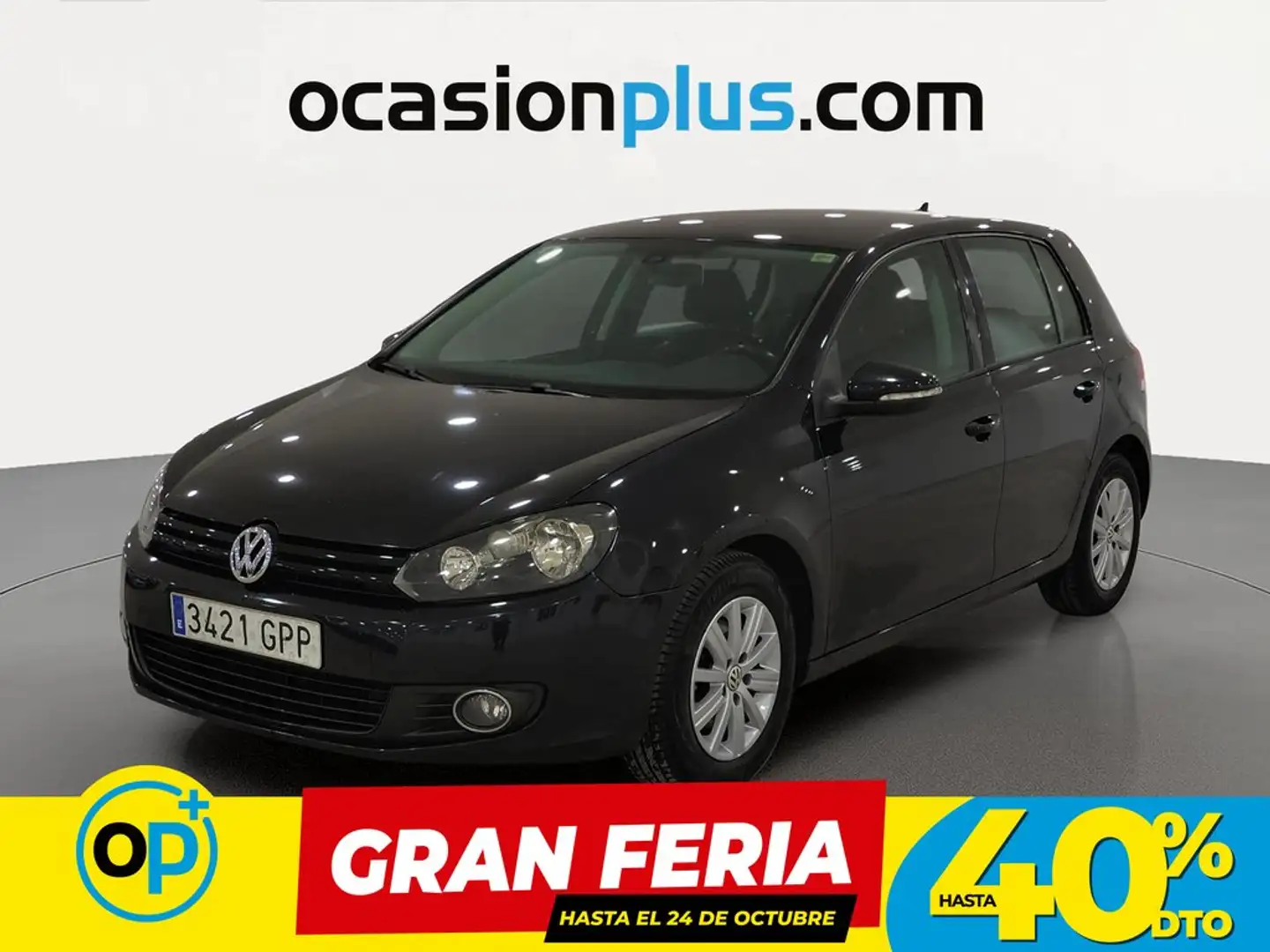 Volkswagen Golf 1.6TDI CR Advance 105 Negro - 1