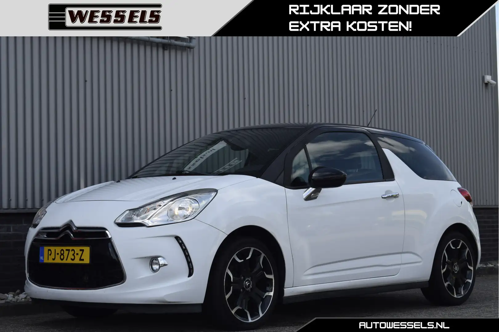 Citroen DS3 1.6 So Chic in White Cruise control, Climate contr Blanc - 1