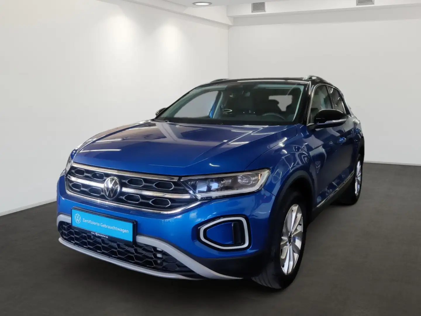 Volkswagen T-Roc 2.0 TDI Style DSG AHK Navi LED-Plus Blau - 2