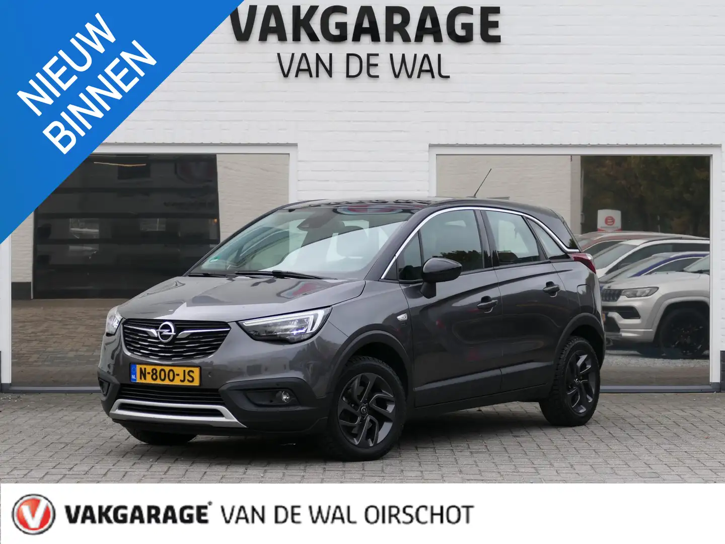 Opel Crossland X 1.2 Turbo Innovation | Achteruitrijcamera | Apple- Grau - 1