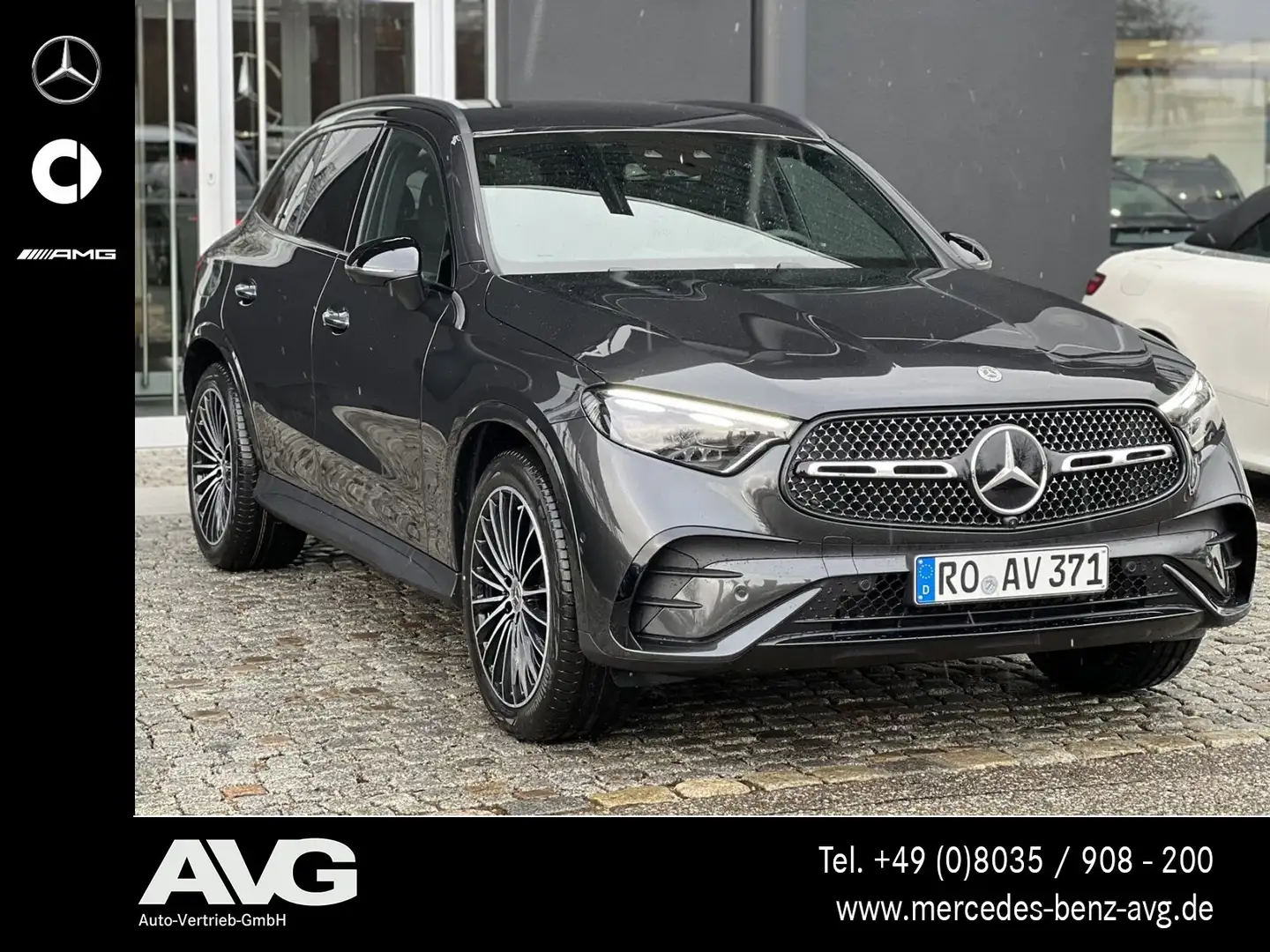Mercedes-Benz GLC 220 GLC 220 d 4M Edition AMG DIGITAL AHK Burmester® Grau - 2