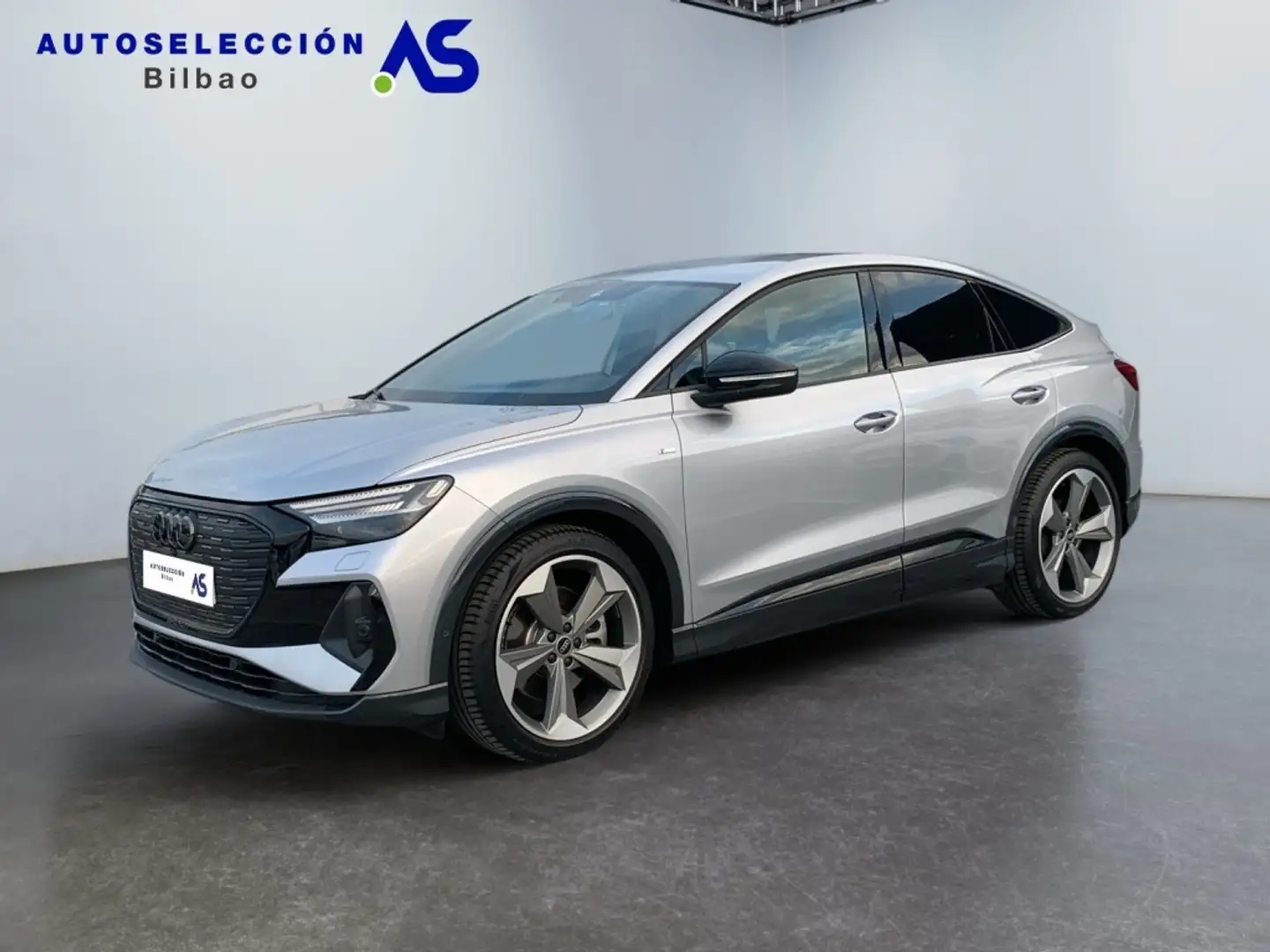 Audi Q4 e-tron Sportback 40 Black Line 82KWh Gris - 1