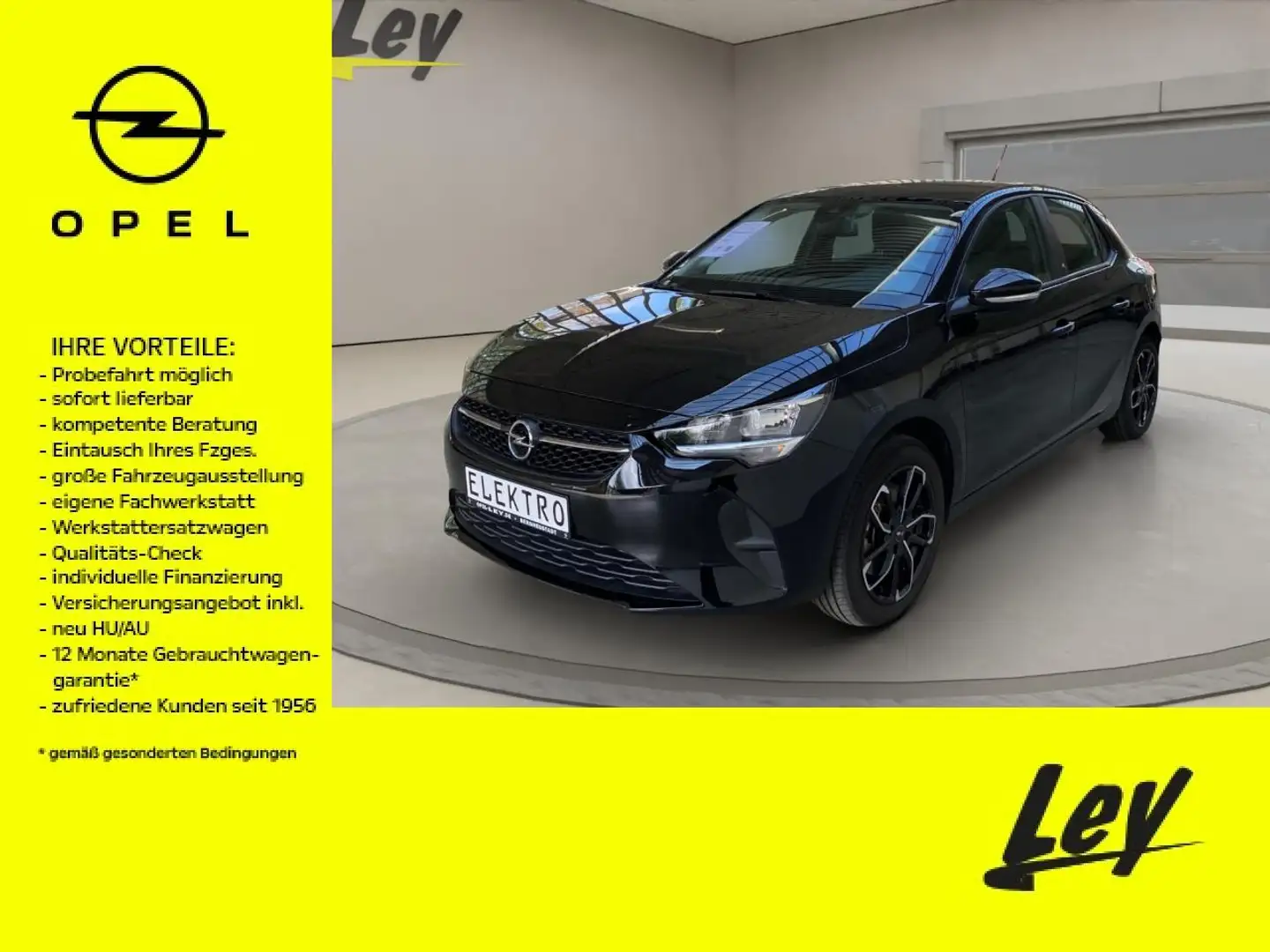 Opel Corsa-e e Edition Schwarz - 1