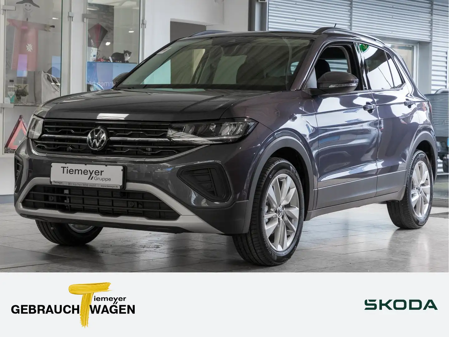 Volkswagen T-Cross 1.0 TSI LIFE IQ.DRIVE LED SITZHZ Grau - 1