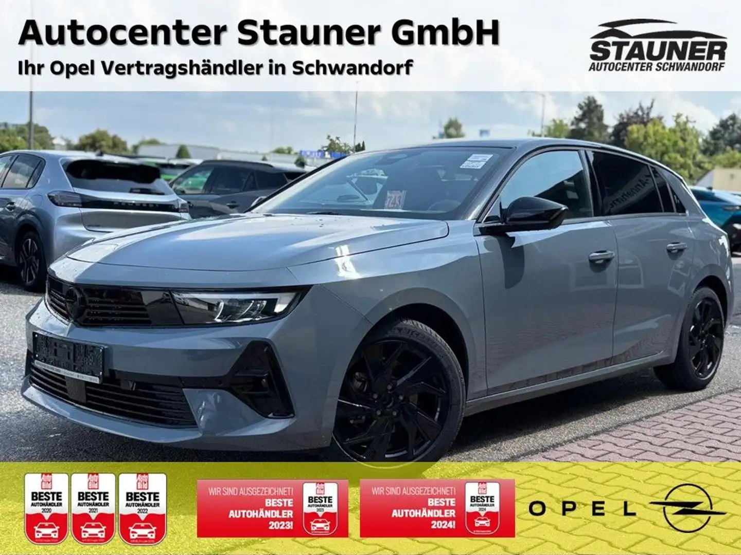 Opel Astra 5-Türer GS 1.2 Turbo S/S AT8 *SHZ*LHZ*PDC* Szary - 1
