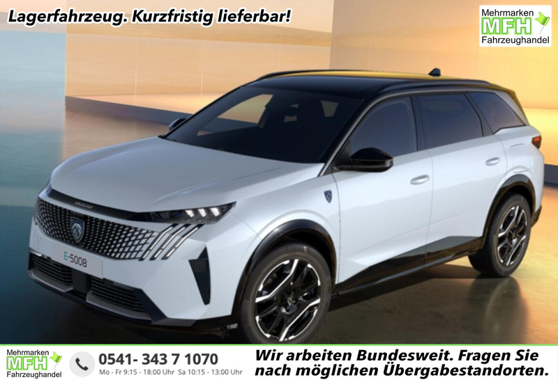 Peugeot 5008 GT 73 kWh 11 kW-OBC CarP 360° WP 154 kW (209 PS...