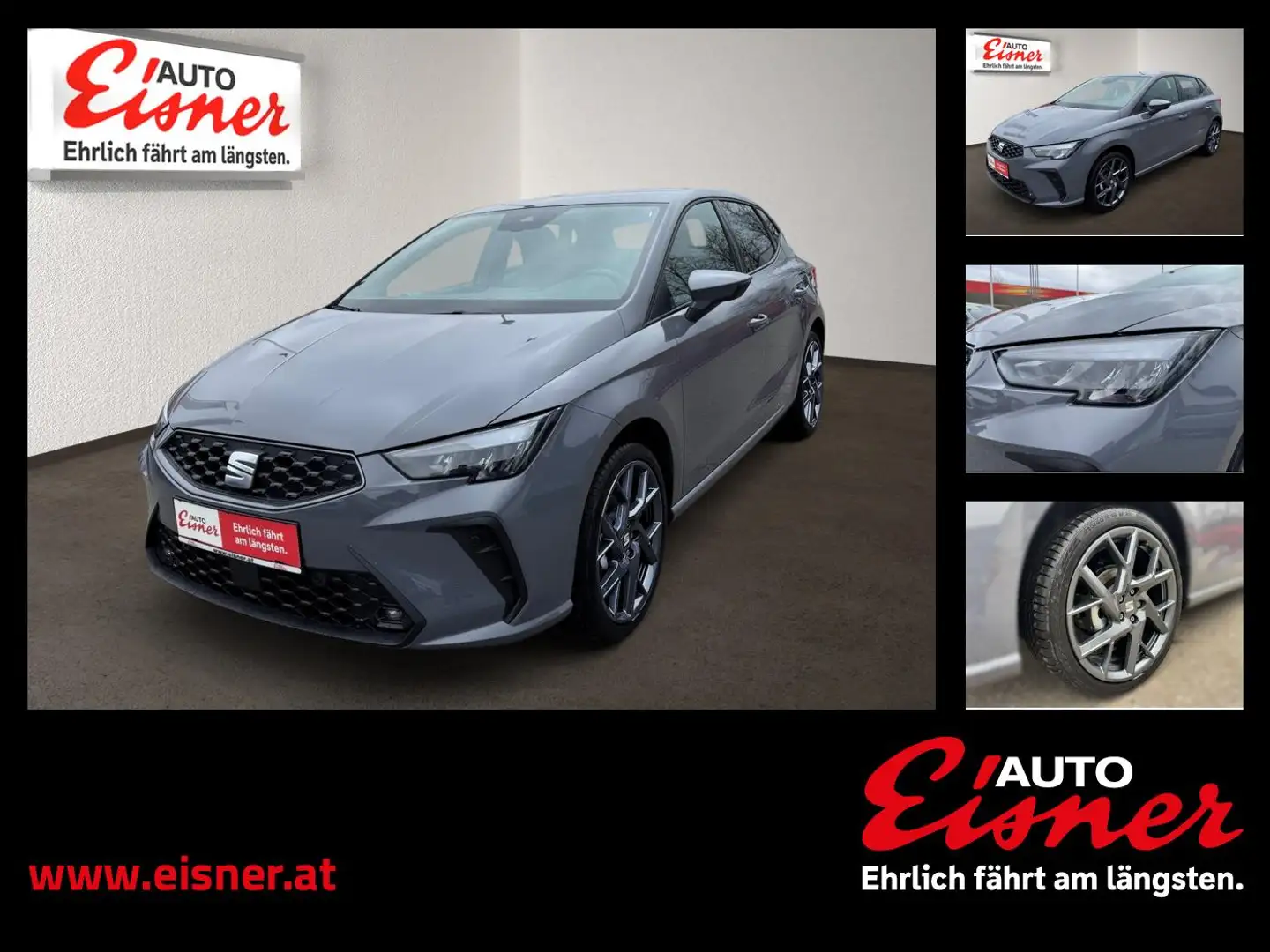SEAT Ibiza Style 1.0 TSI 95PS Ö-Paket, Kessy Grau - 1