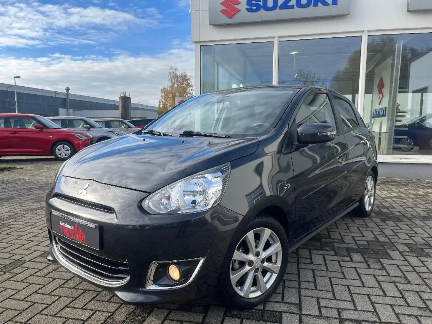 Mitsubishi Space Star 1,2 Top CVT wenig Kilometer Grau - 1