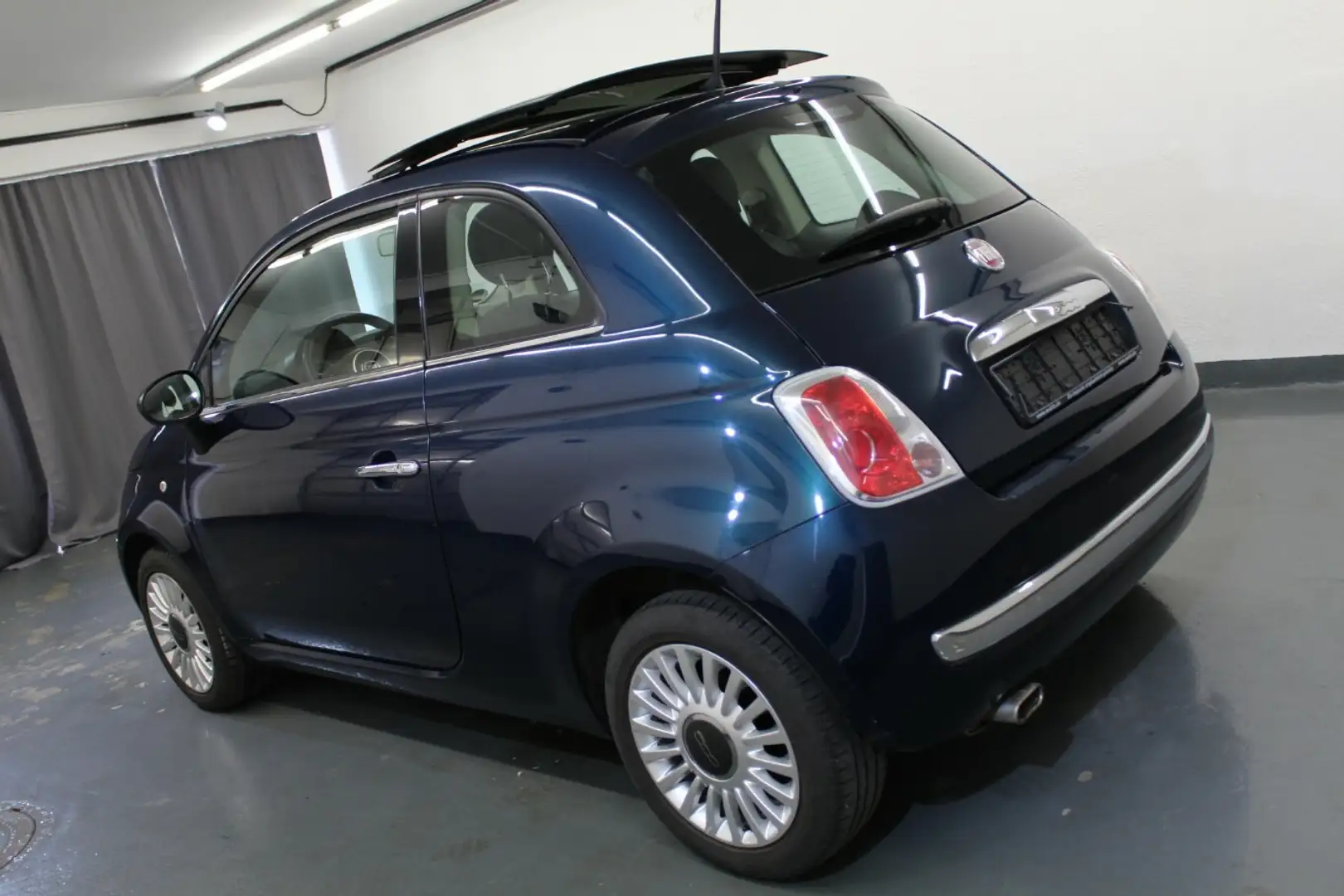 Fiat 500 1.2 Lounge Klima+SKYDOME! Bleu - 2