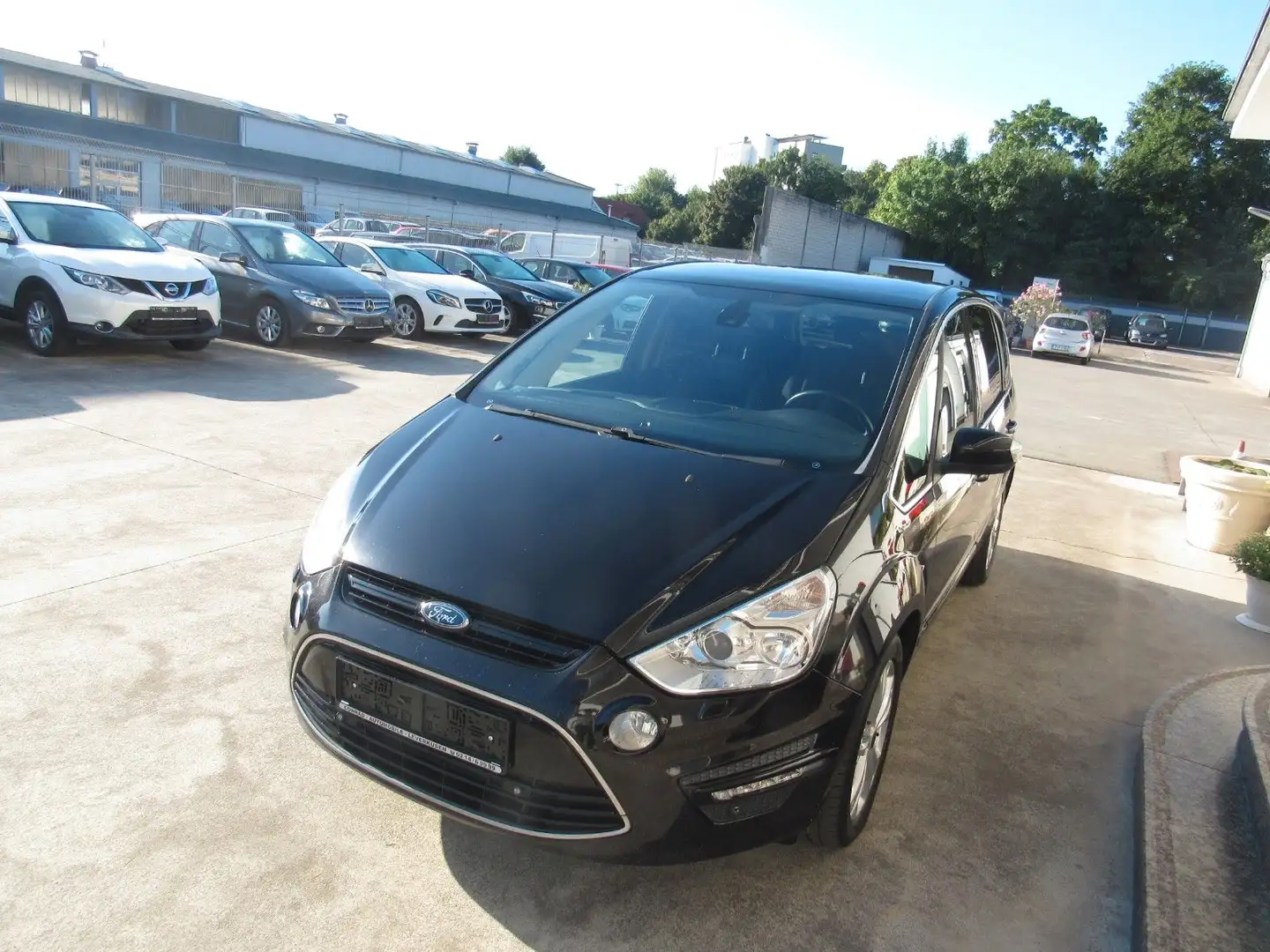 Ford S-Max KLIMA,ALU,TEILLEDER. Noir - 1