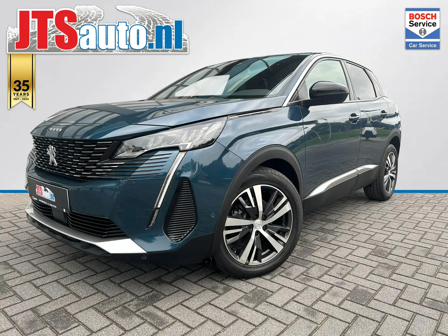 Peugeot 3008 1.2 Allure 130pk Aut. Carplay, Camera, Sensoren Bleu - 1