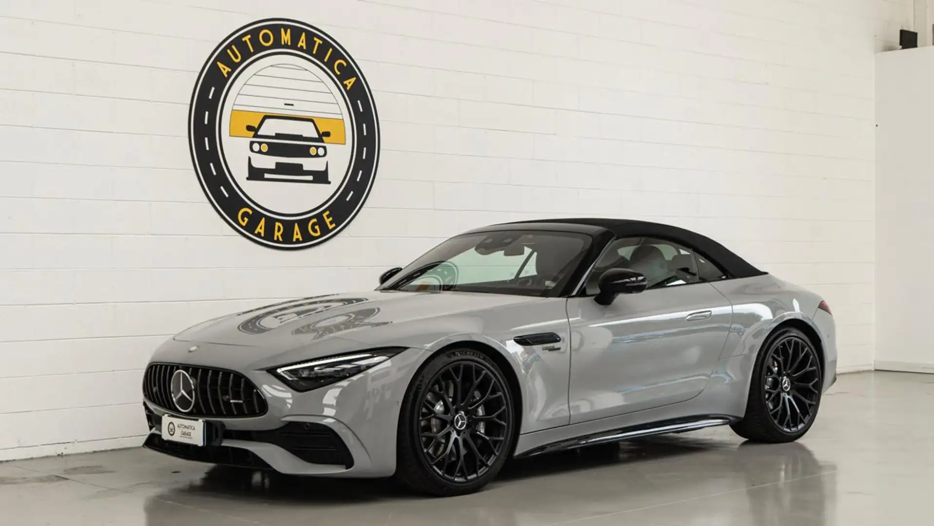 Mercedes-Benz SL 43 AMG Premium Plus IVA UNIPRO FULL OPT. Gris - 1