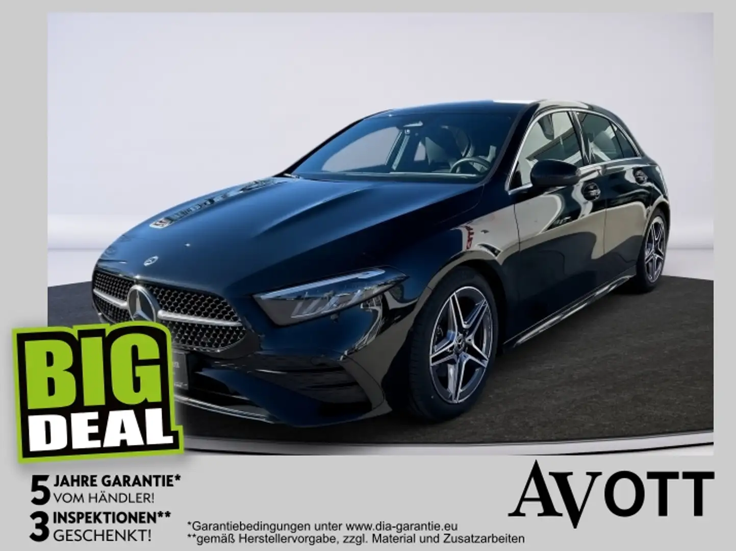 Mercedes-Benz A 180 AMG-Line Schwarz - 1