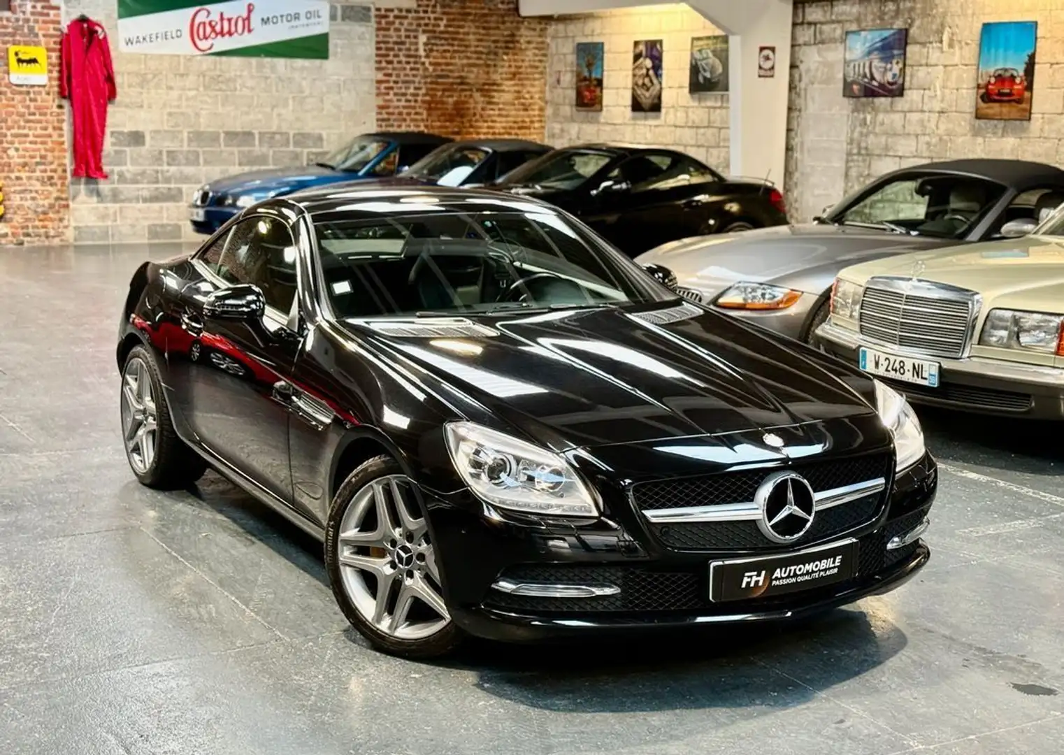 Mercedes-Benz SLK Classe 250 204 ch Historique d’entretien Mercedes État exceptionnel Noir - 2