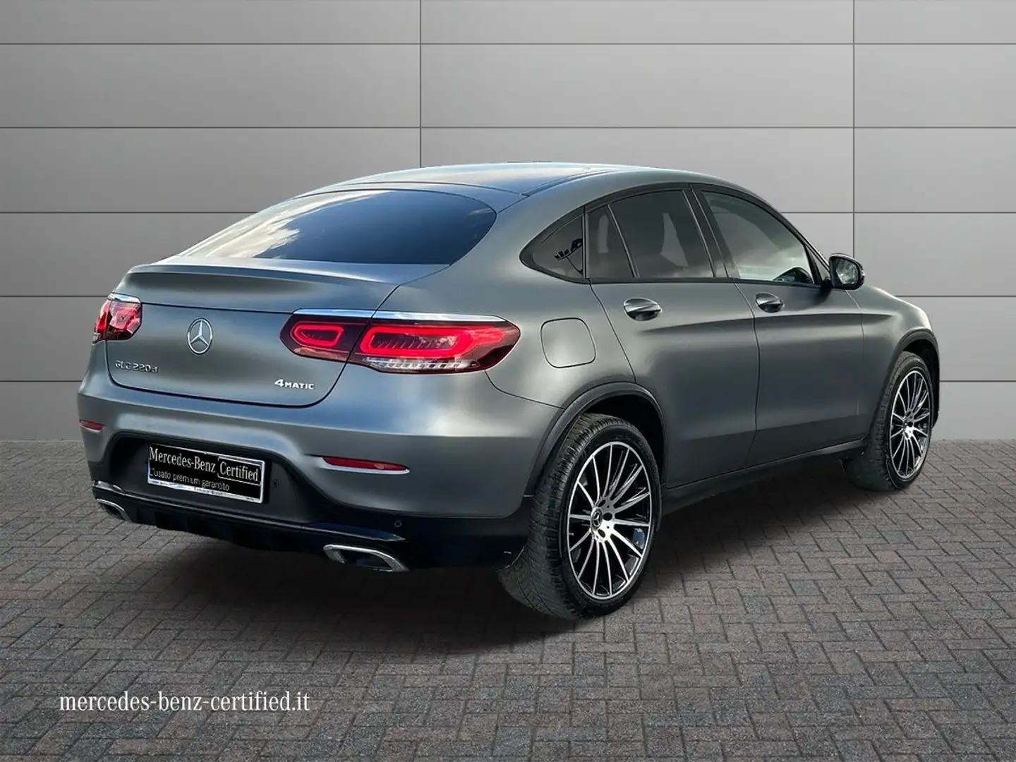 Mercedes-Benz GLC 220 GLC coupe 220 d Premium 4matic auto Grigio - 2