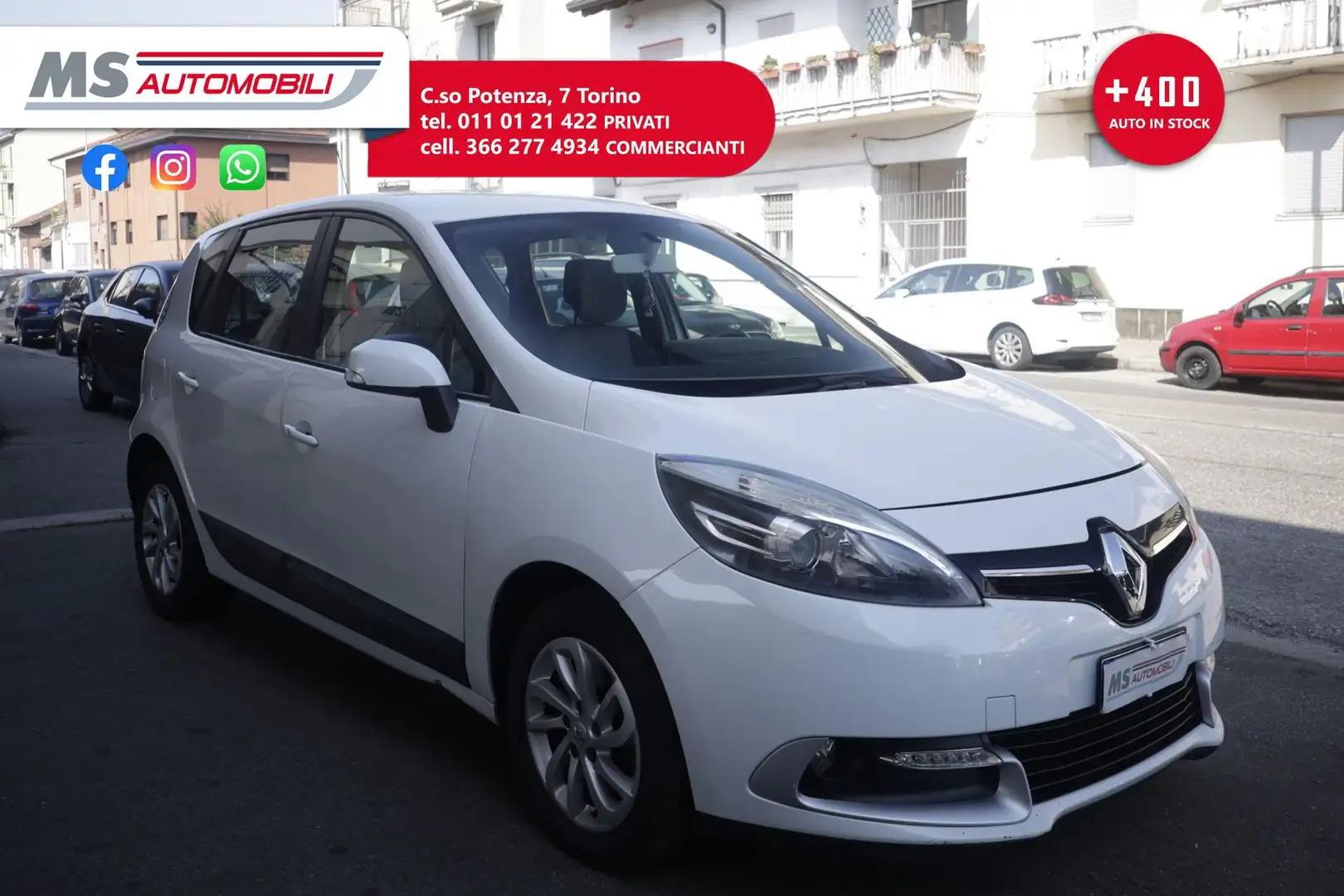 Renault Scenic Renault Scénic 1.5 dCi 110CV Start&Stop Energy Un Wit - 1