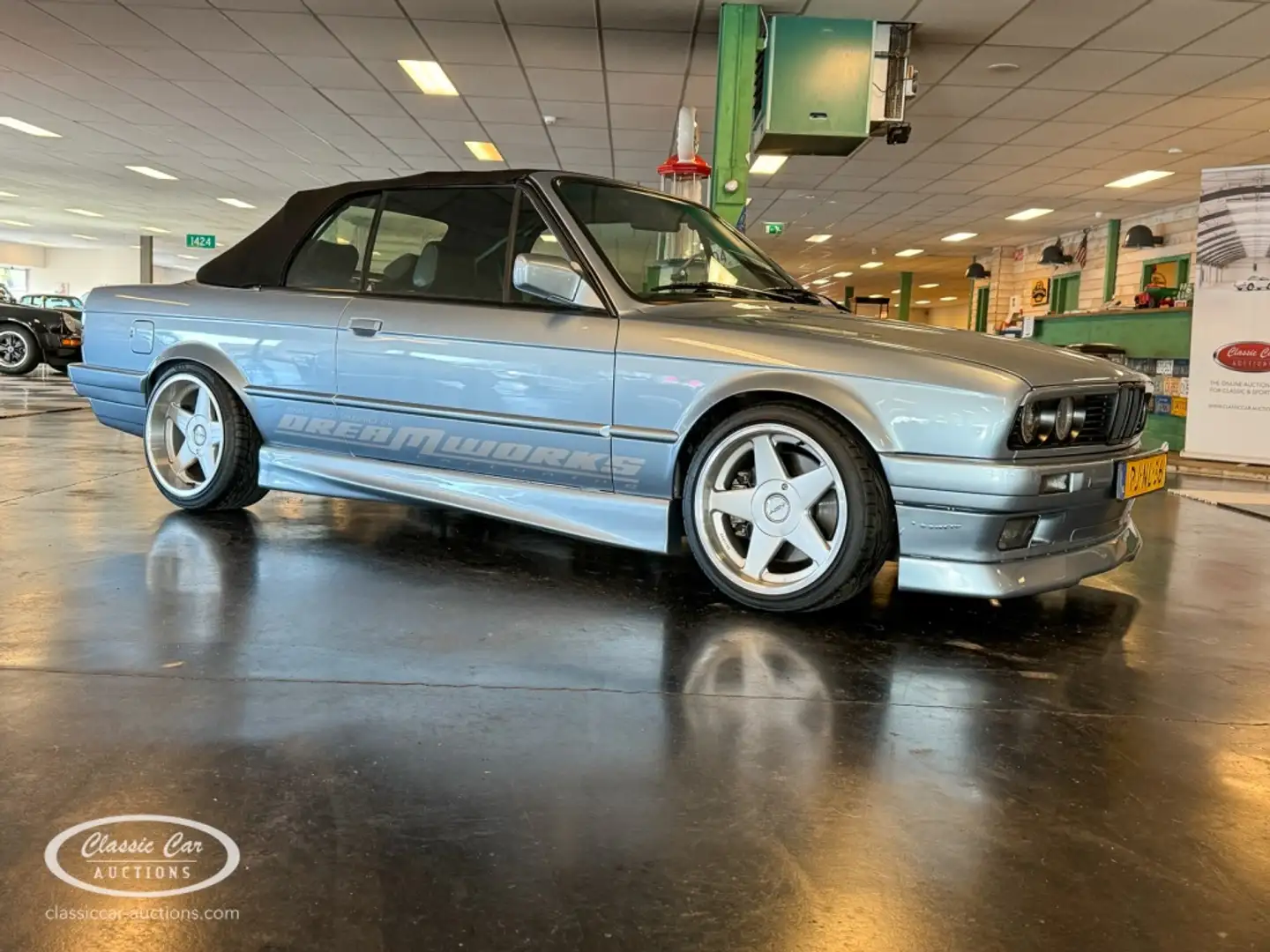 BMW E30 Convertible  - ONLINE AUCTION Azul - 2
