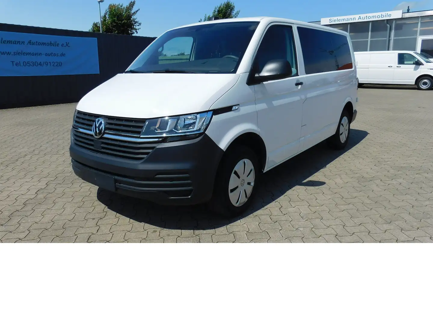 Volkswagen T6.1 Transporter 2.0 BMT TDI 9 Sitze Navi Klima Wit - 2