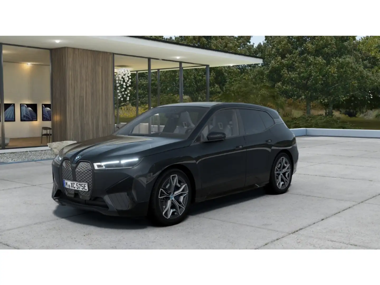 BMW iX xDrive50 Sport Park-Assistent AHK LED PANO HUD Grau - 1