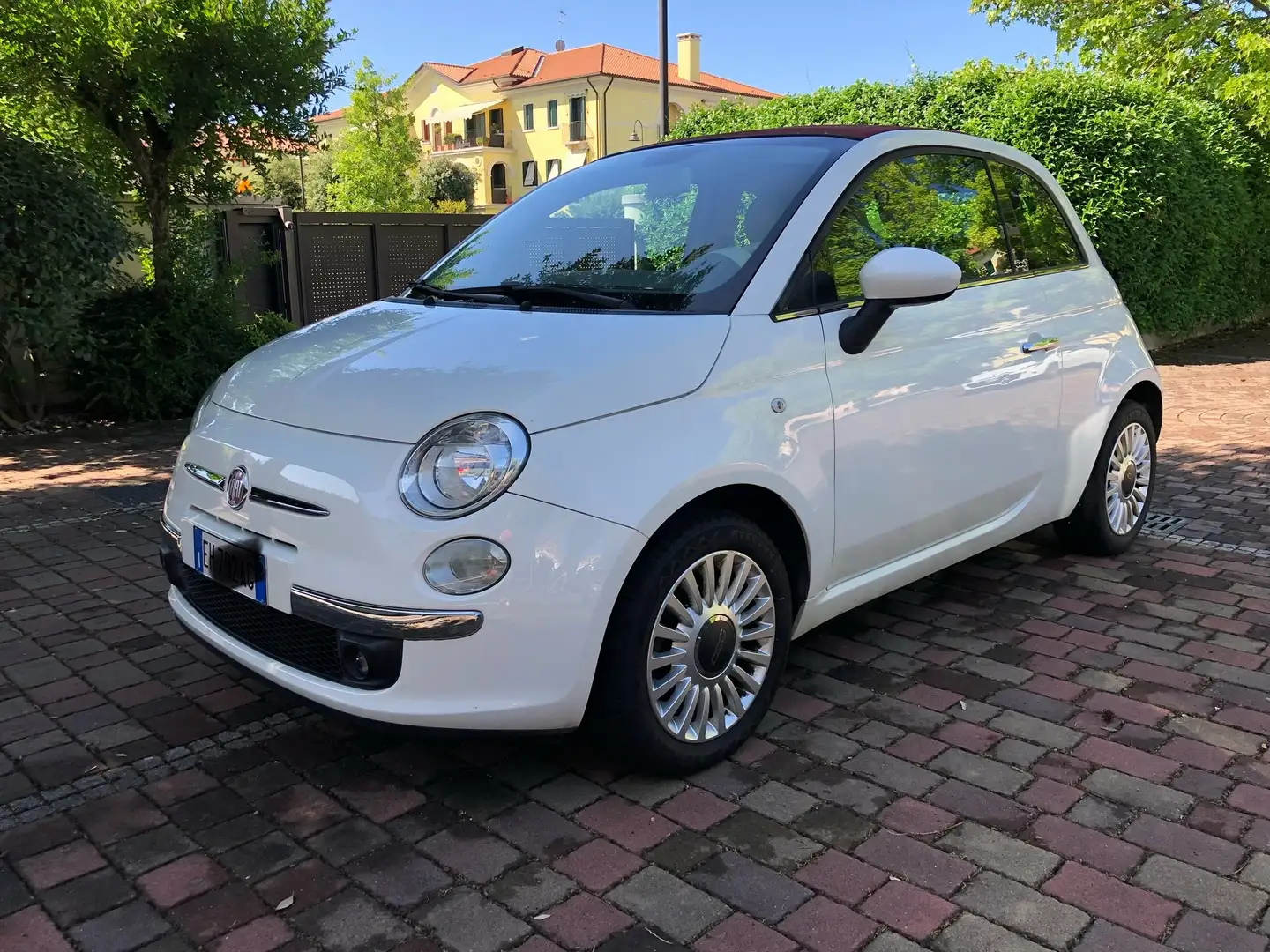 Fiat 500C 500C III 1.2 Lounge 69cv Blanc - 2