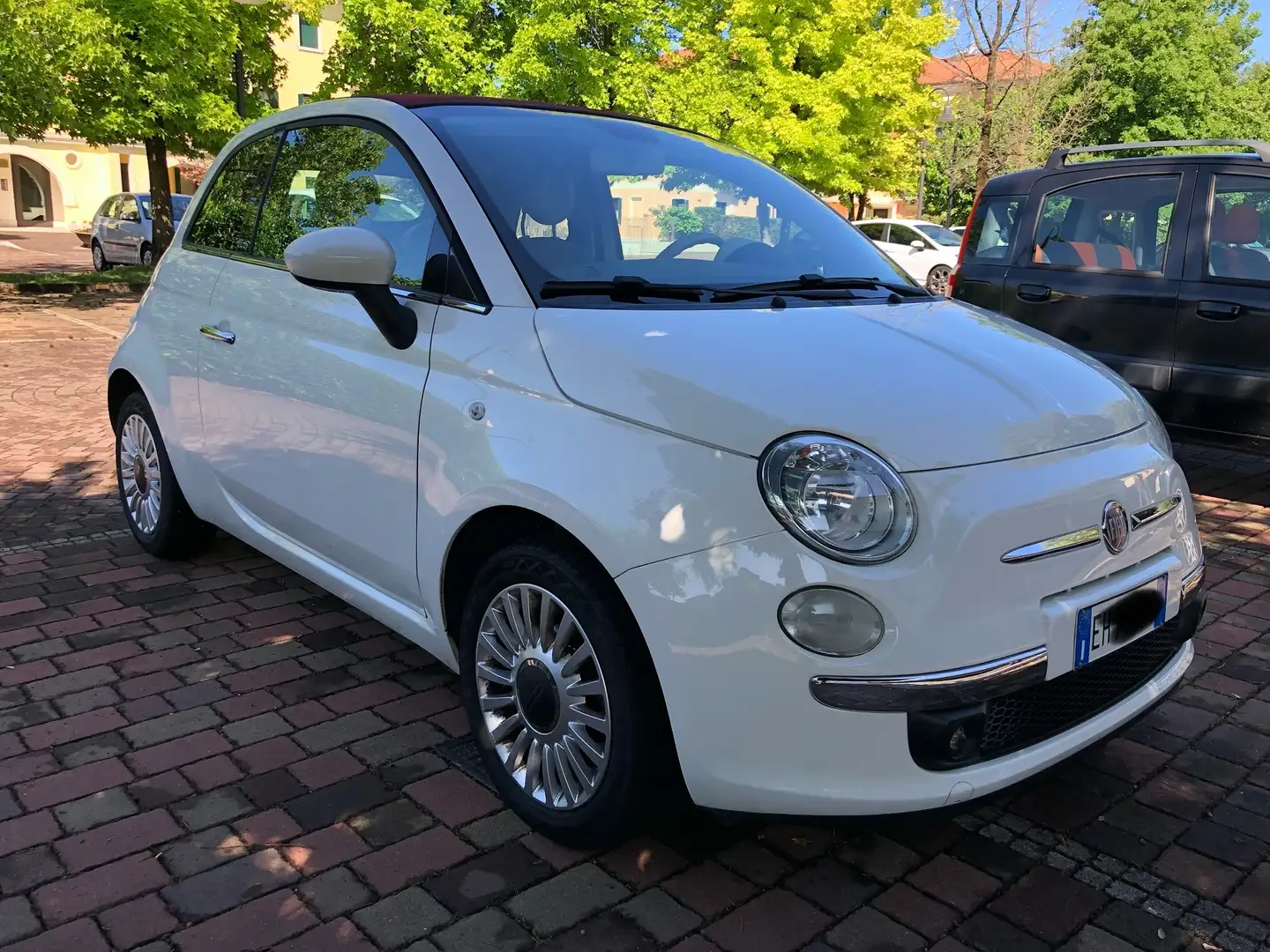 Fiat 500C 500C III 1.2 Lounge 69cv Blanc - 1
