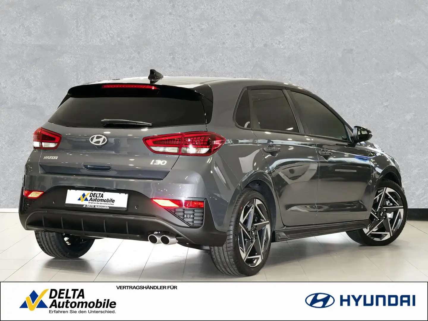 Hyundai i30 Facelift 1.5 TGDI DCT N-Line VOLLAUSSTATTUNG Grey - 2