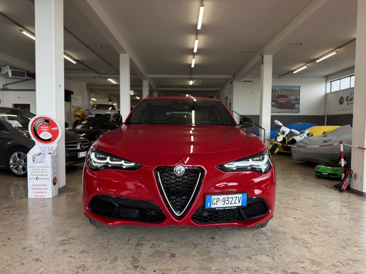 Alfa Romeo Stelvio 2.2 Turbodiesel 160 CV AT8 RWD Super Červená - 2