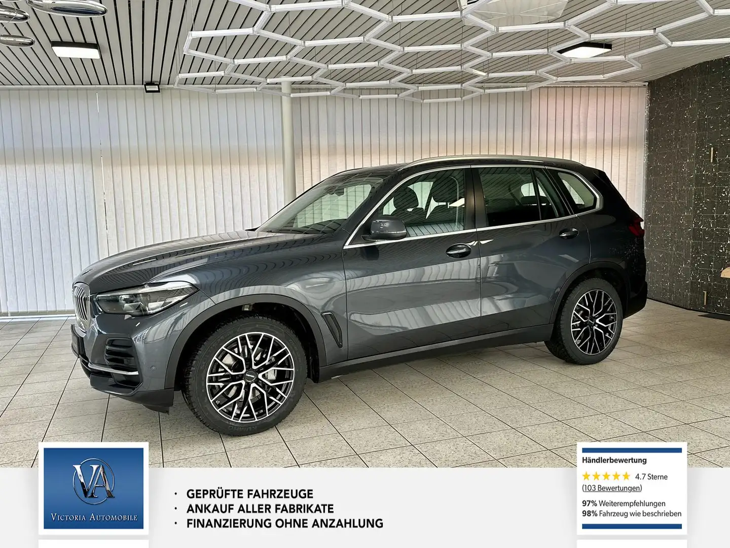 BMW X5 xDrive 30 d 1 Hand, Scheckheft BMW, Grey - 2