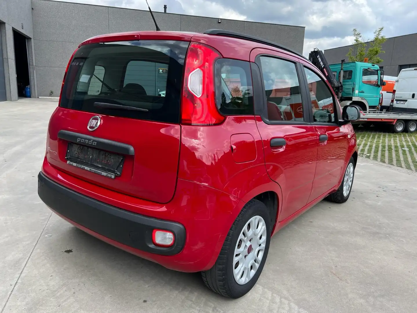 Fiat Panda 0.9 Twinair, automaat/airco en gekeurd!! Rouge - 2