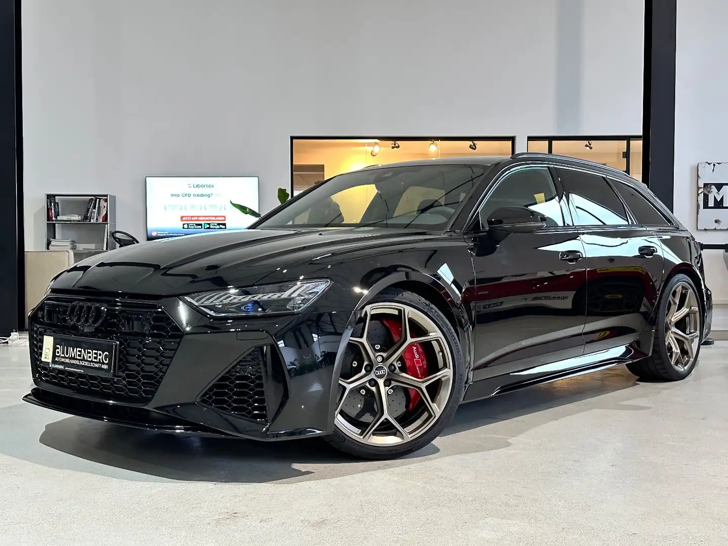 Audi RS6 performance 4.0 TFSI quattro *Keramik,Pano* Noir - 1