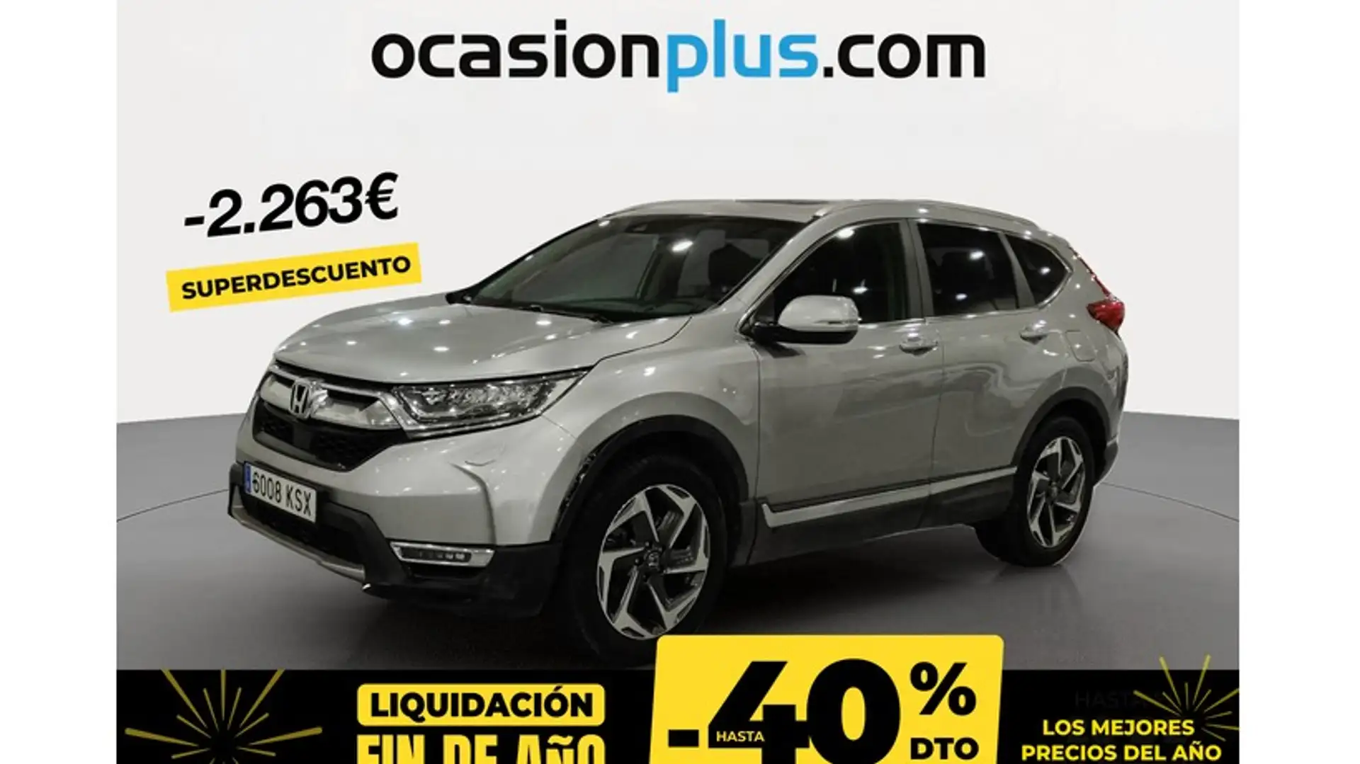 Honda CR-V 1.5 VTEC Executive 4x4 CVT 193 Gris - 1