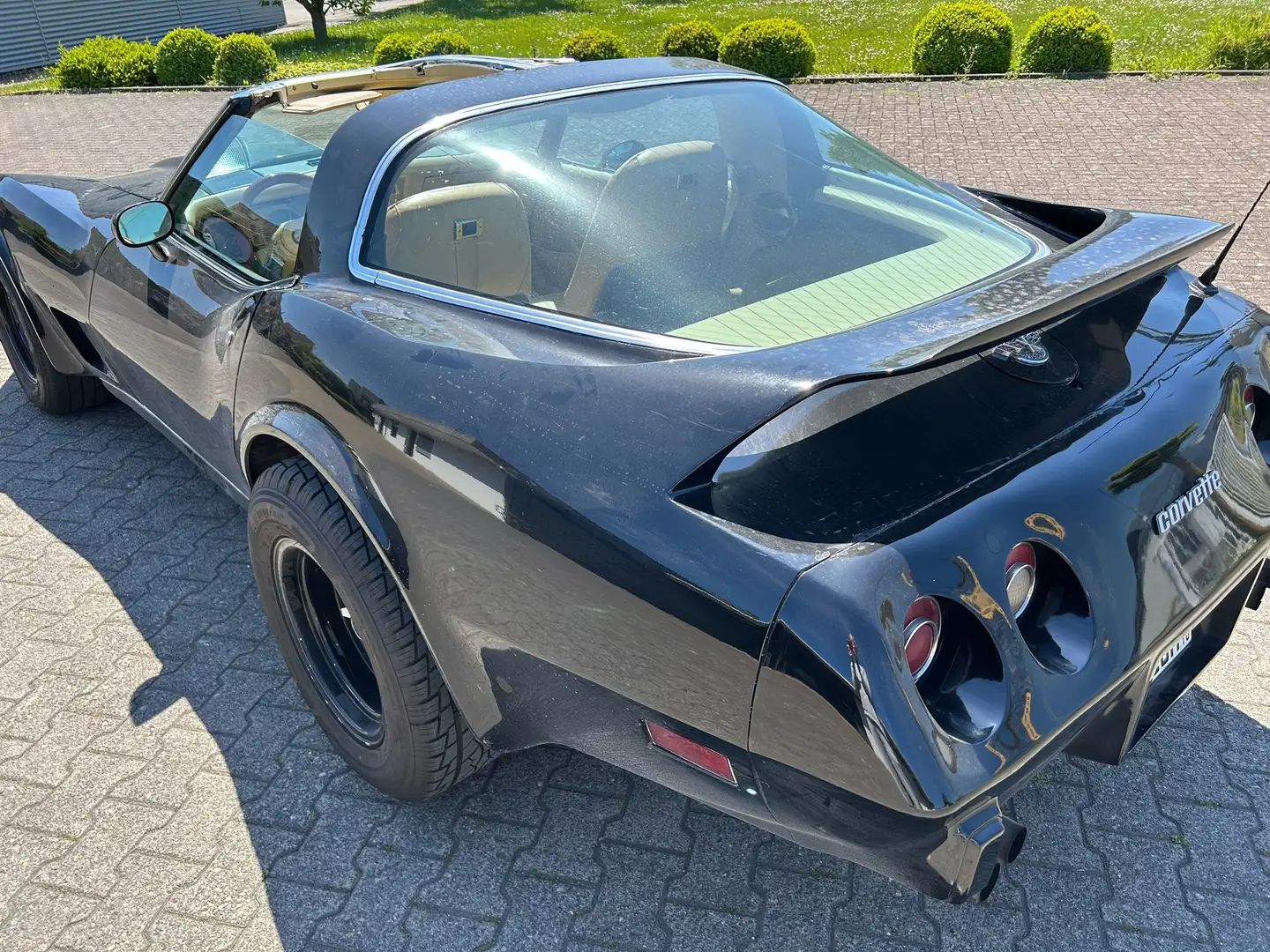 Corvette C3 Sportwagen aus den 70 zigern Negru - 1