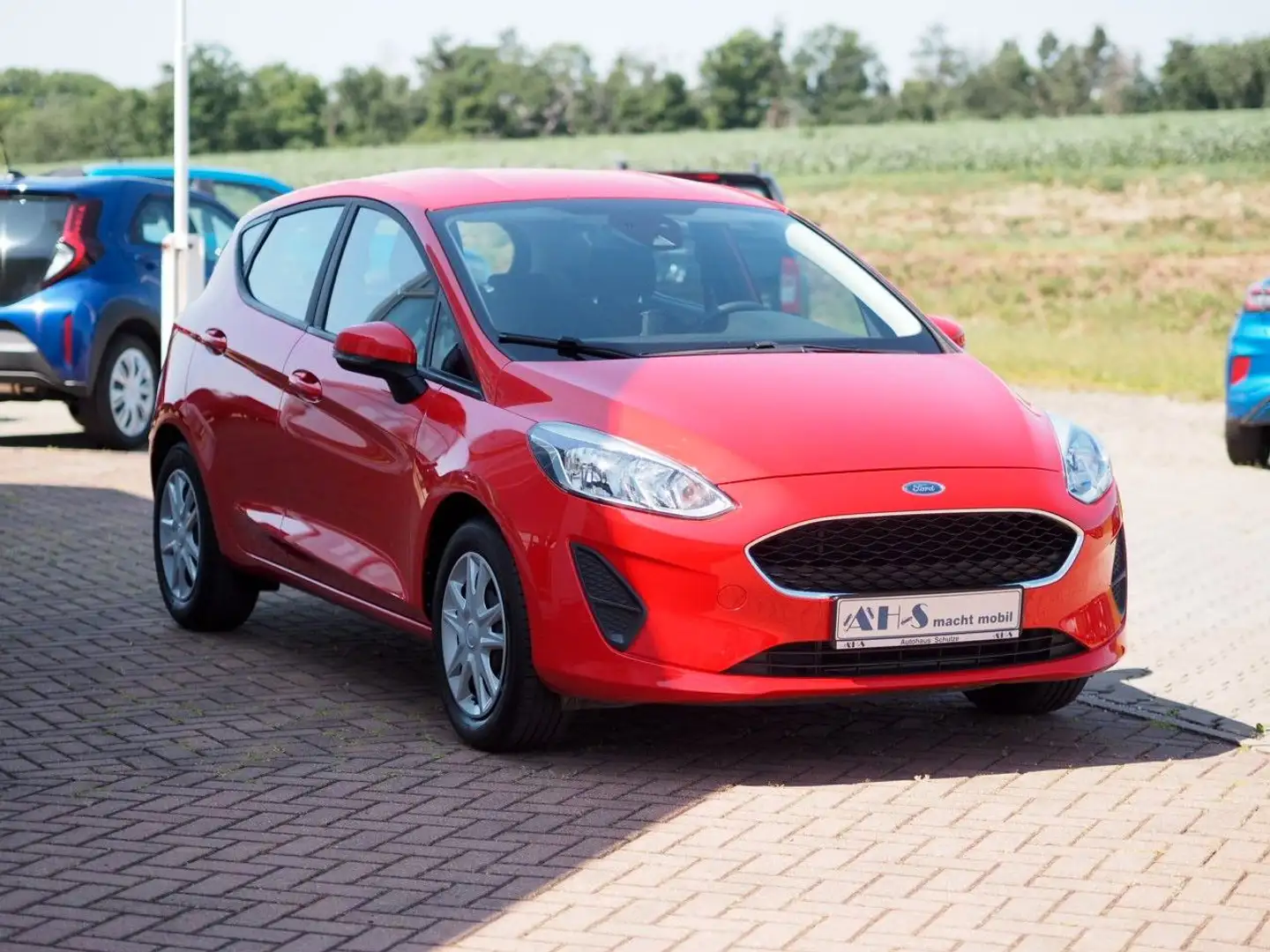 Ford Fiesta 5-Türer Klima Sitz-/Frontscheibenheizung Rot - 2