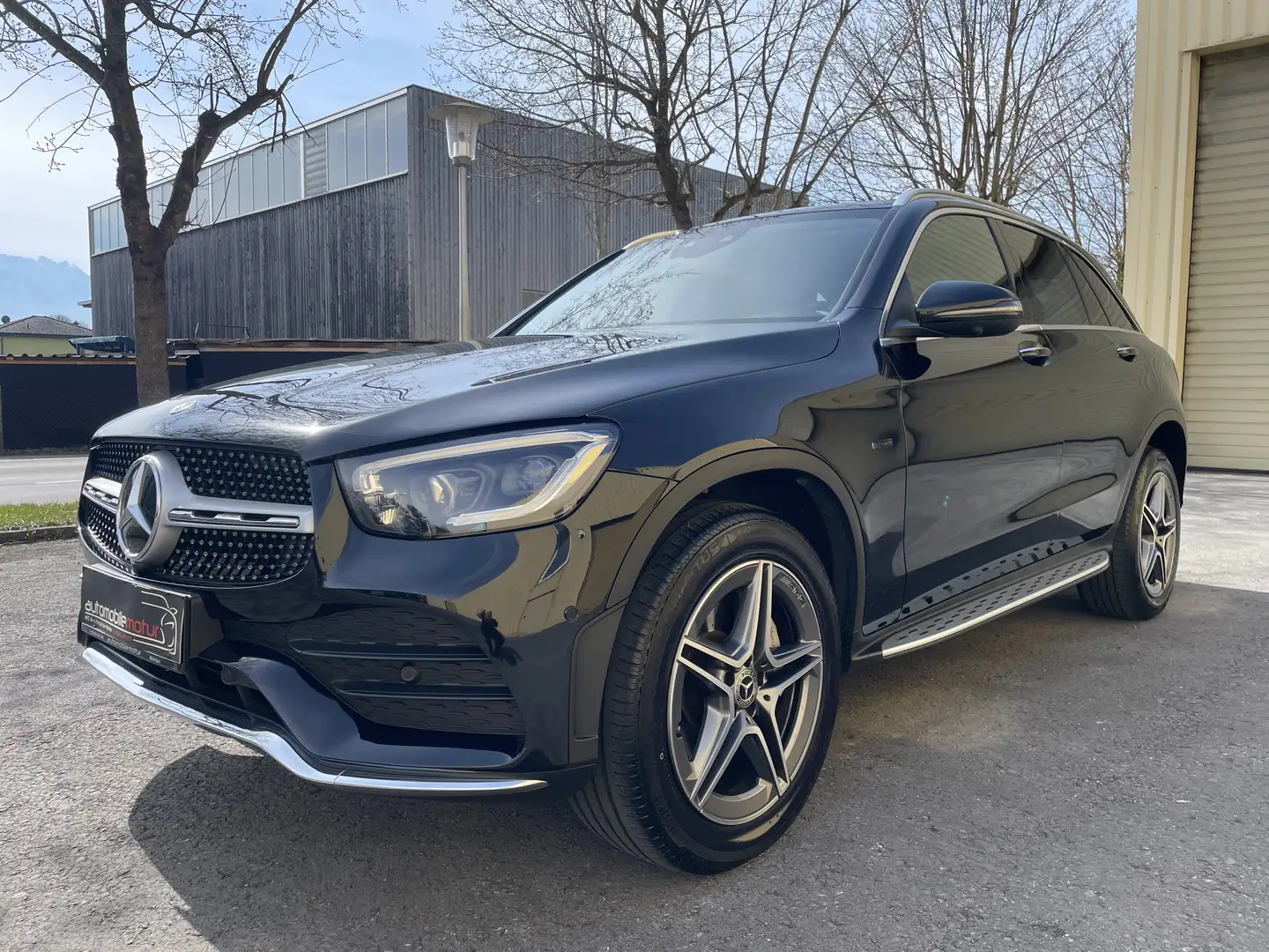 Mercedes-Benz GLC 300 de PHEV 4Matic Pano/Vollausst. Schwarz - 1