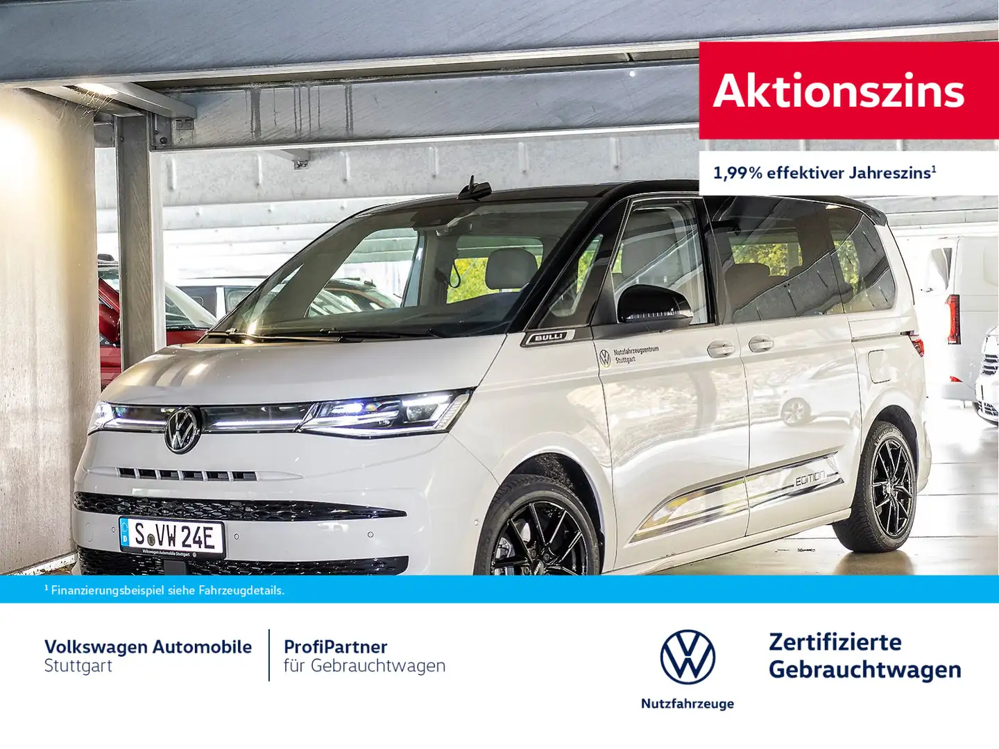Volkswagen T7 Multivan Edition eHybrid 4MOTION Weiß - 1