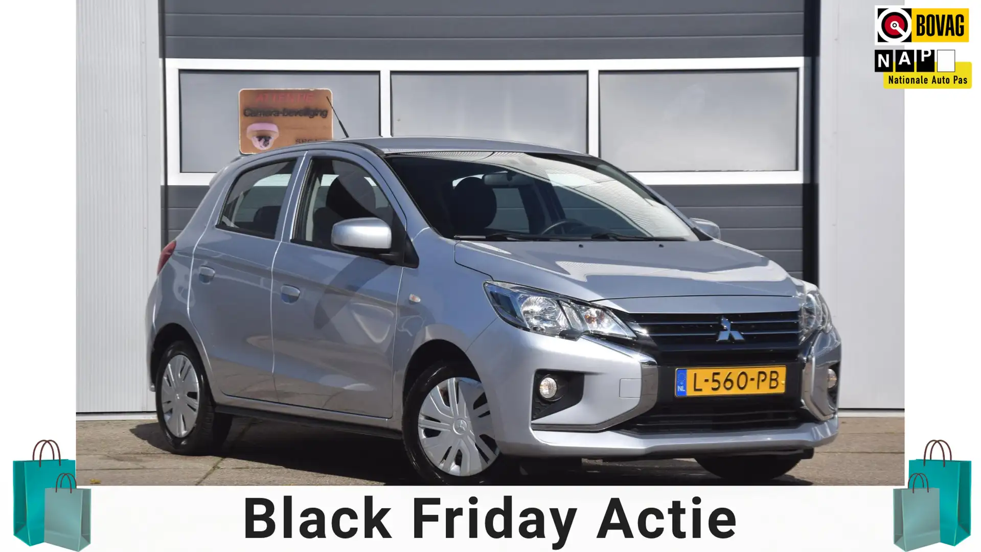 Mitsubishi Space Star 1.2 Cool+ Gris - 1