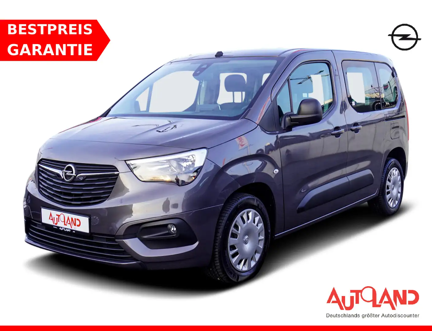 Opel Combo Life E 1.2 Edition Navi Tempomat Klima DAB Grau - 1
