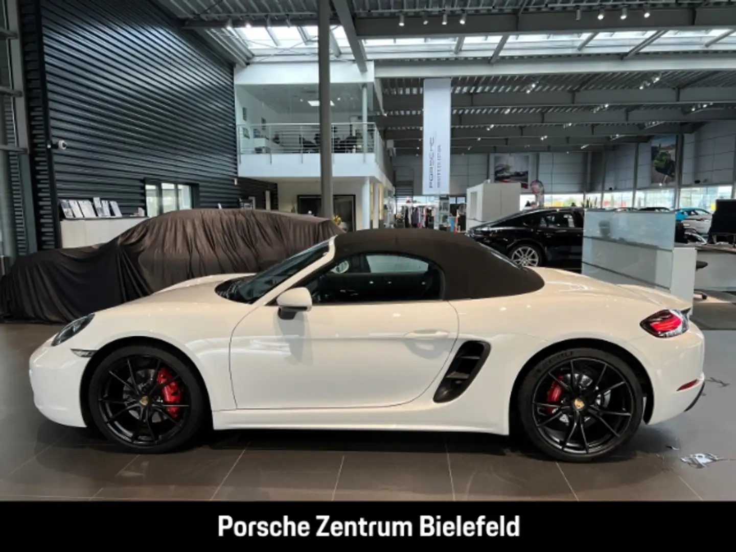 Porsche Boxster 718 S SportChrono/Navi/Kamera/20Zoll/Sitzheizung Weiß - 2