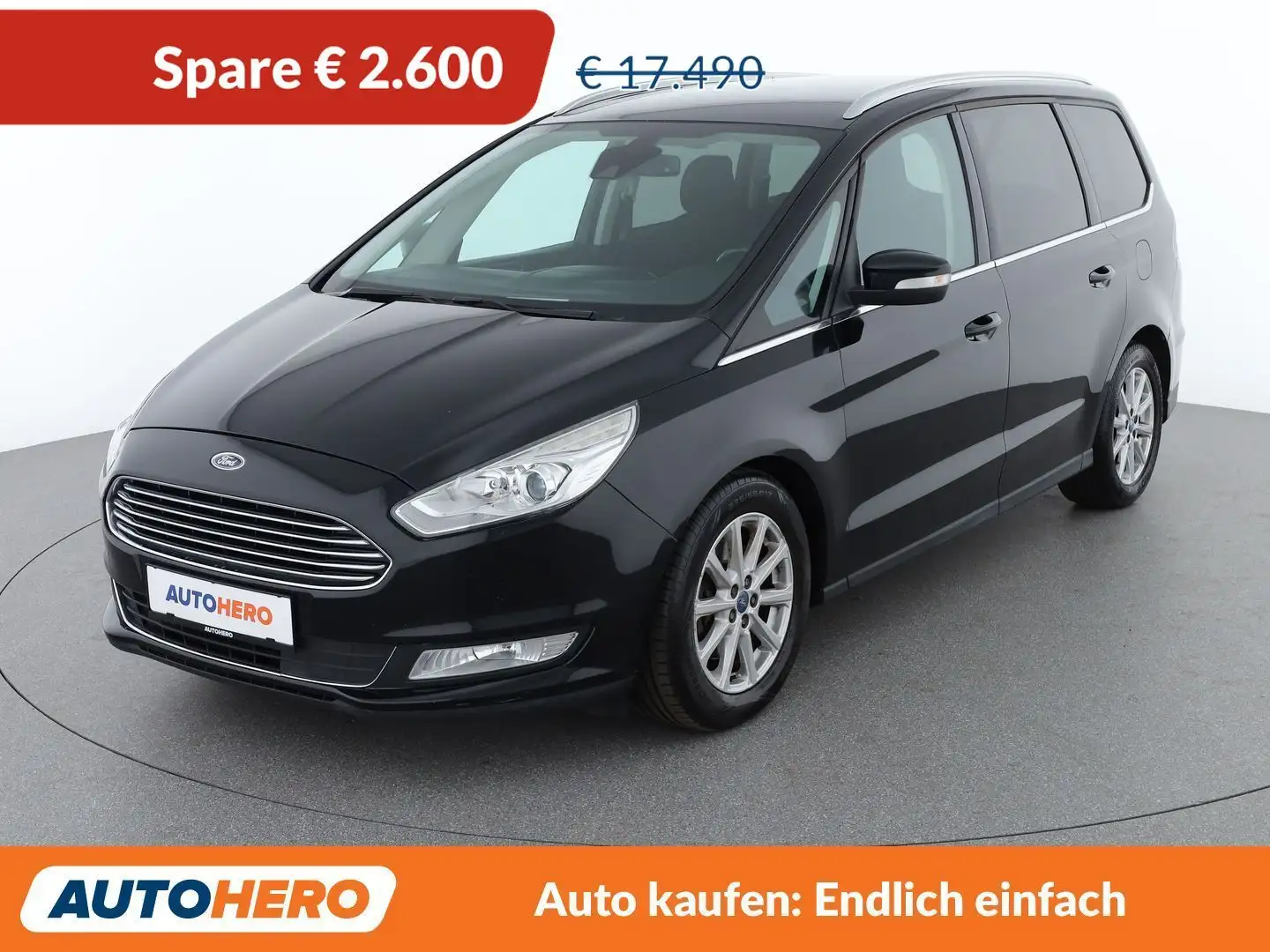 Ford Galaxy 2.0 TDCi Titanium Schwarz - 1