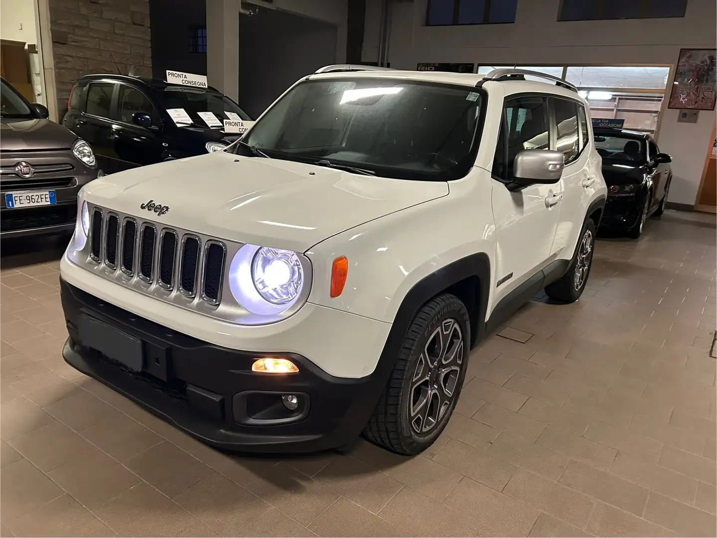 Jeep Renegade Renegade 1.6 mjt Limited fwd 120cv Bianco - 1